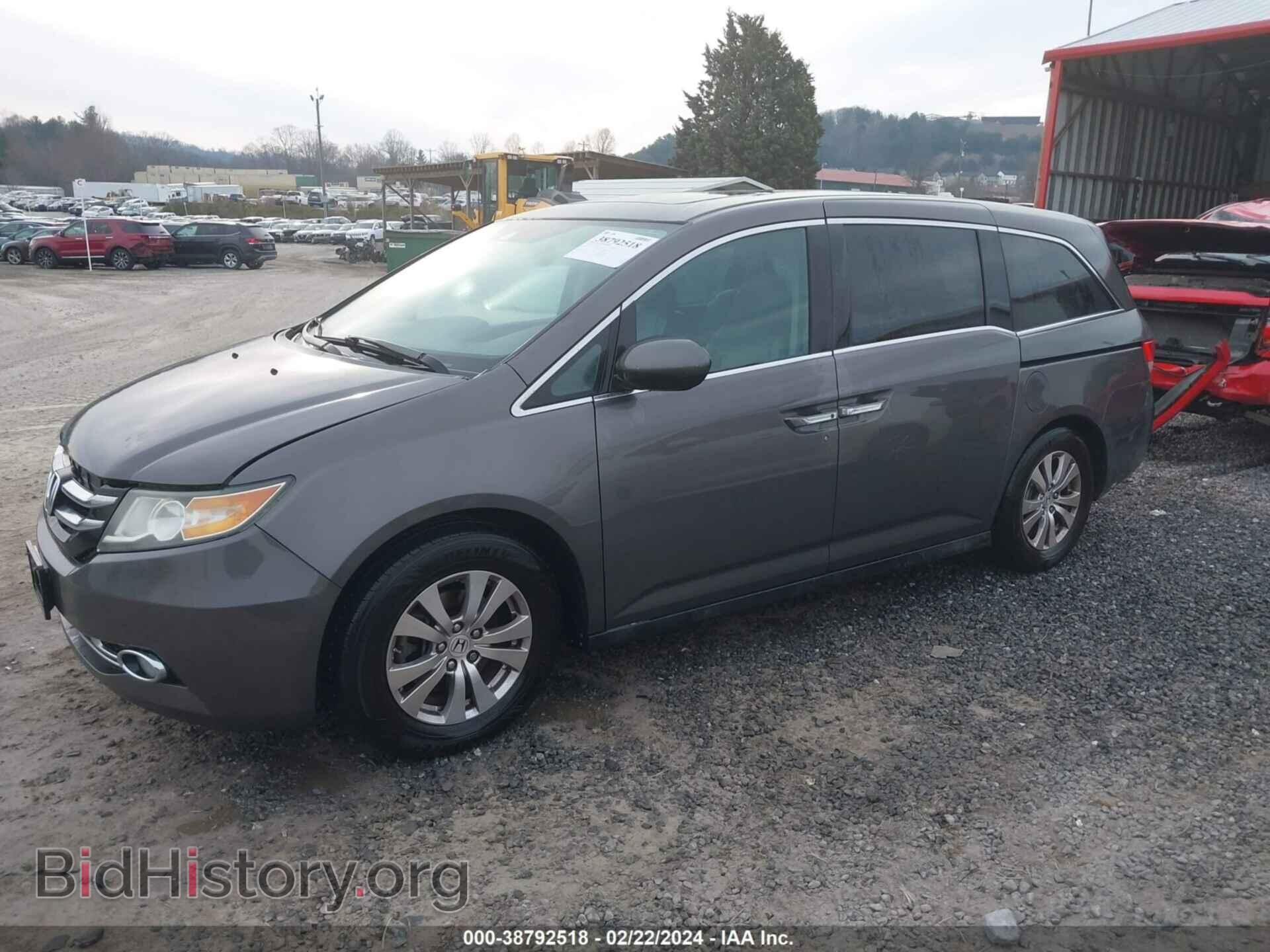 2014 HONDA ODYSSEY - VIN: 5FNRL5H61EB064366 - Фото 2