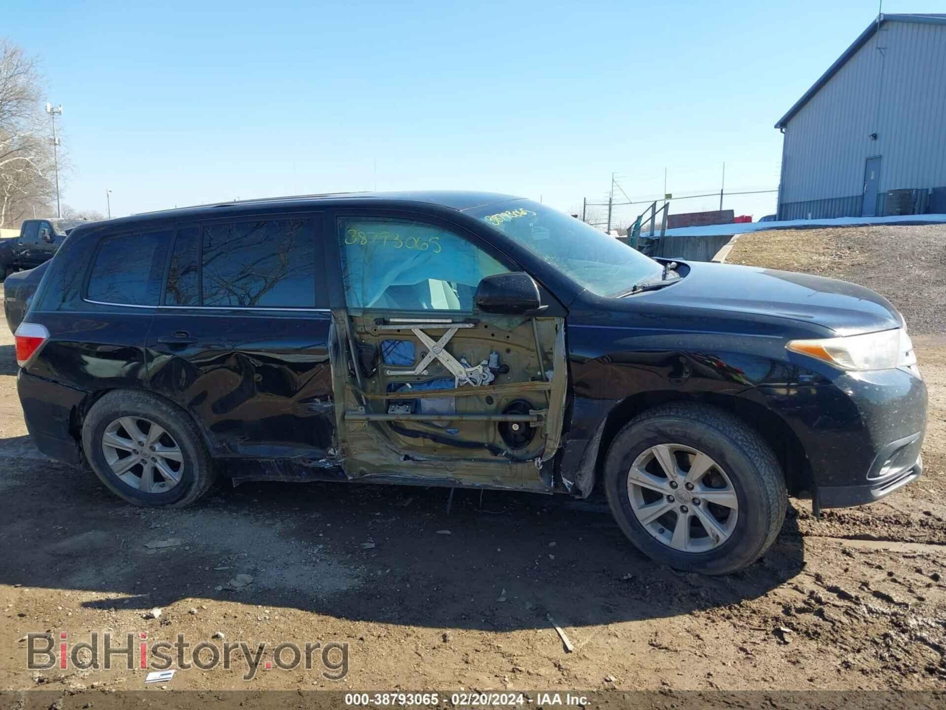 2013 TOYOTA HIGHLANDER - VIN: 5TDBK3EH8DS259101 - Фото 13