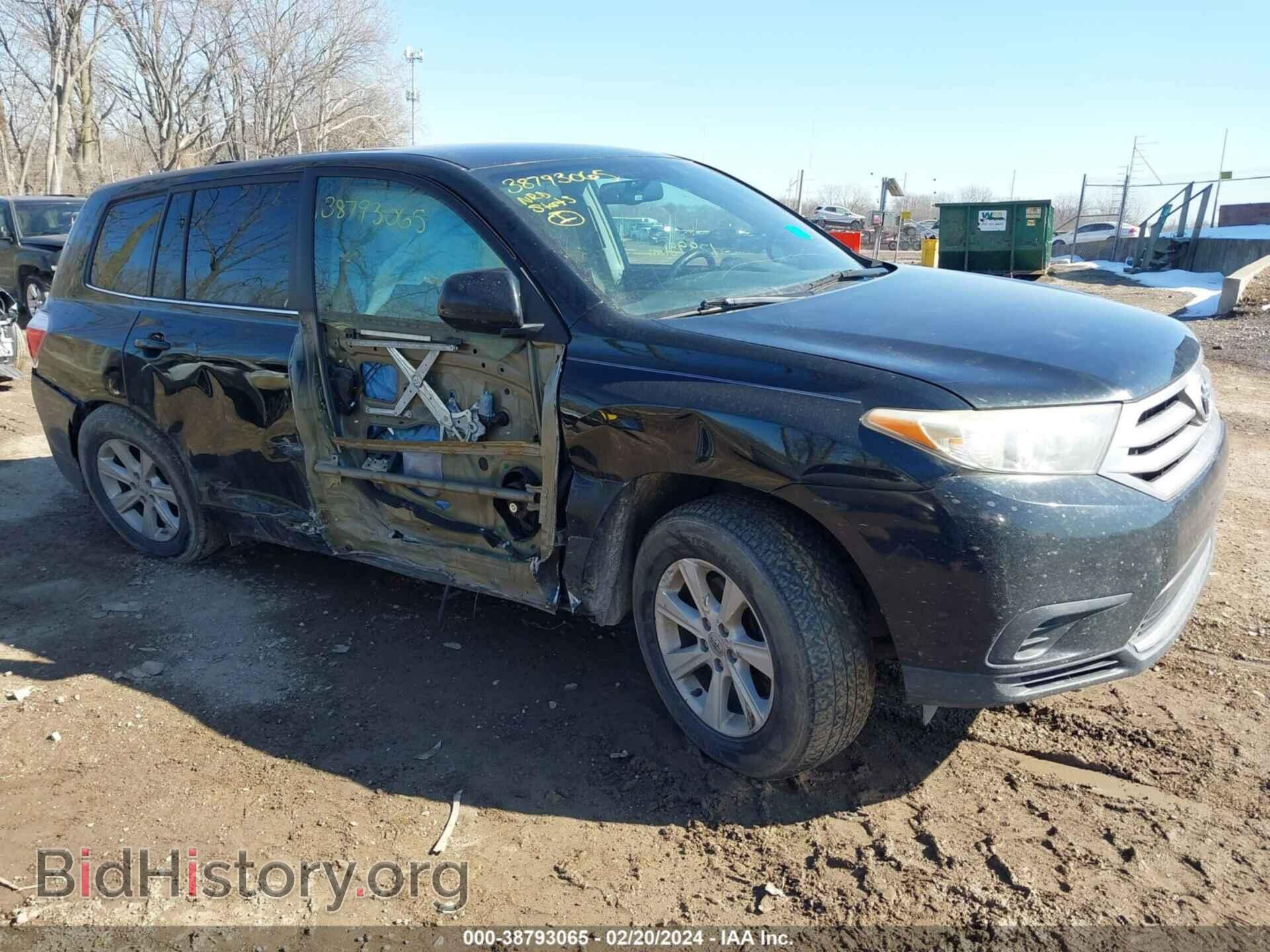 2013 TOYOTA HIGHLANDER - VIN: 5TDBK3EH8DS259101 - Фото 6