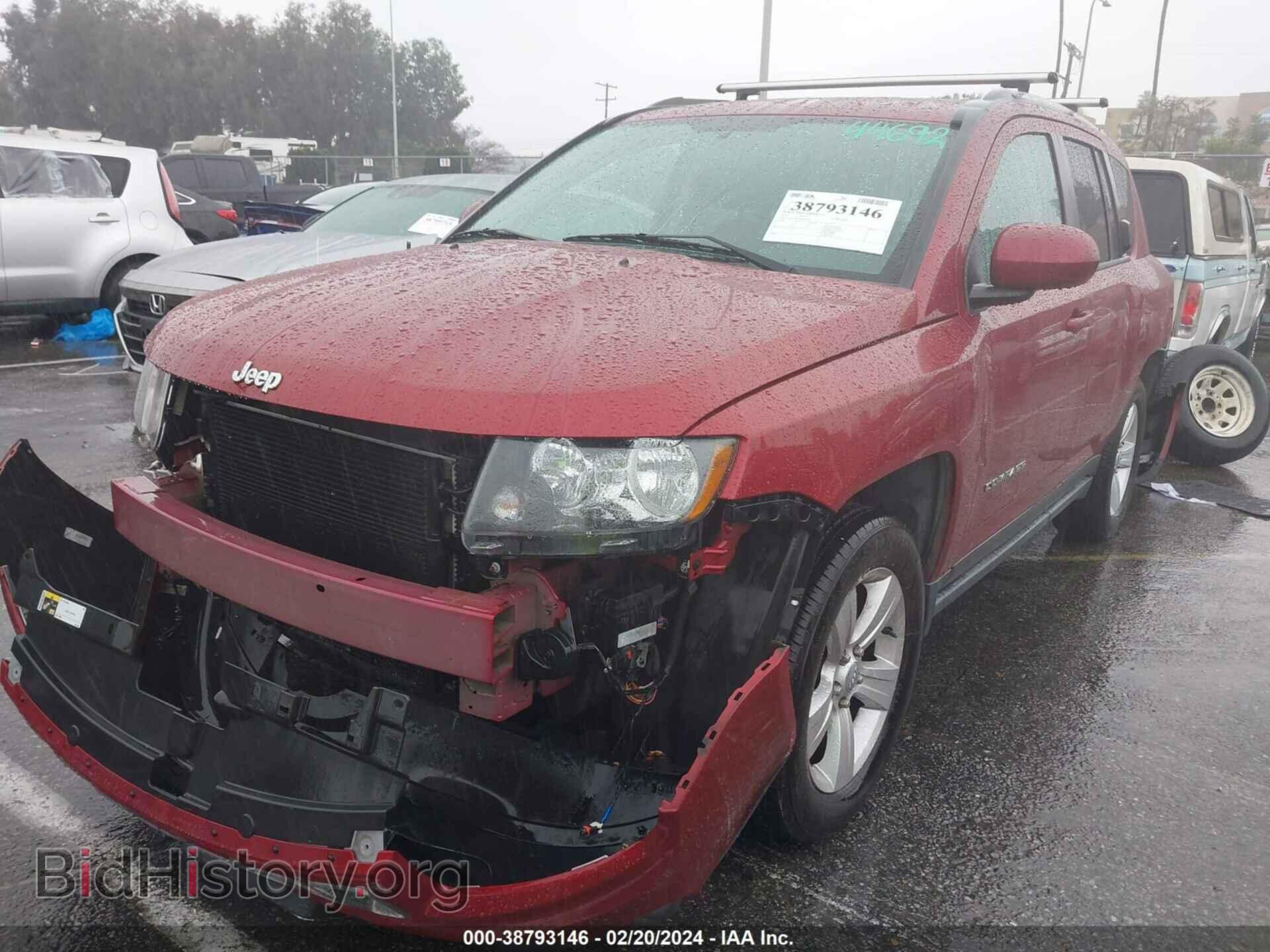 2014 JEEP COMPASS - VIN: 1C4NJCEB3ED703347 - Photo 2