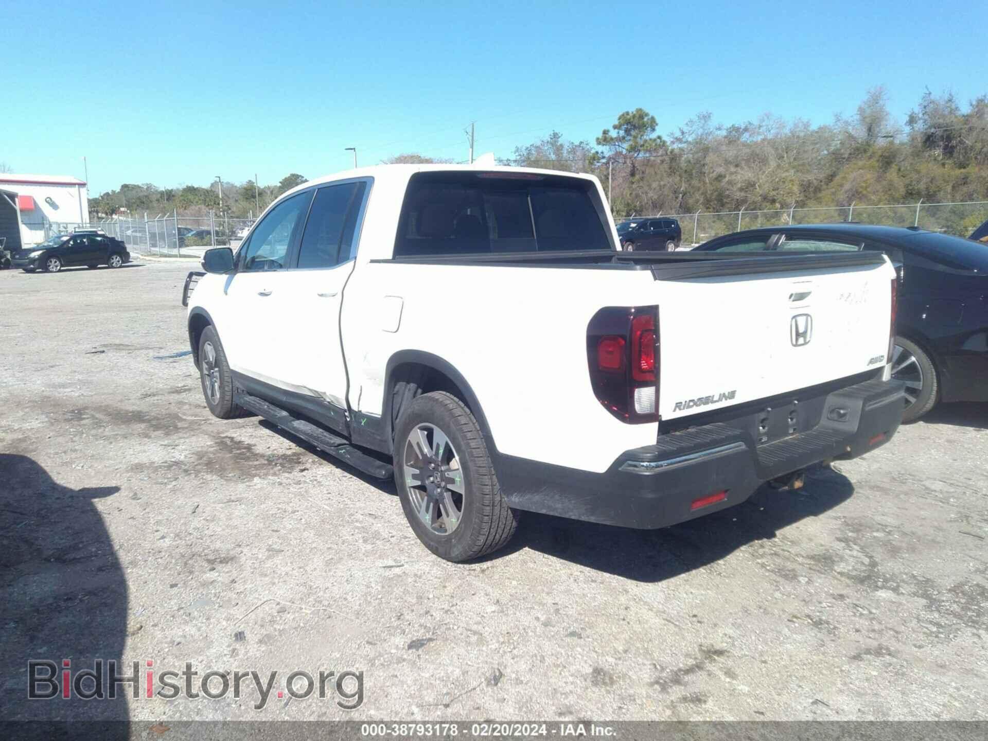 2019 HONDA RIDGELINE - VIN: 5FPYK3F59KB002519 - Фото 3