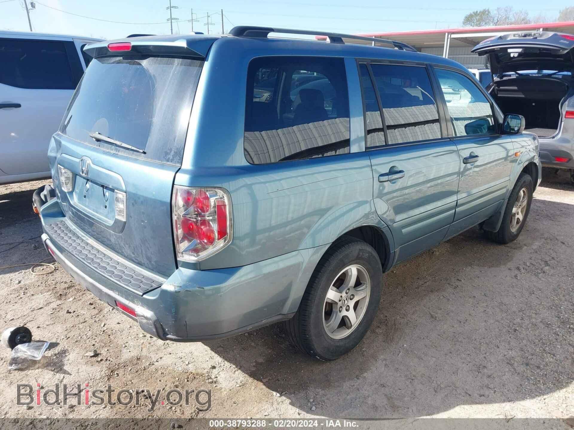 2006 HONDA PILOT - VIN: 5FNYF28576B045332 - Фото 4