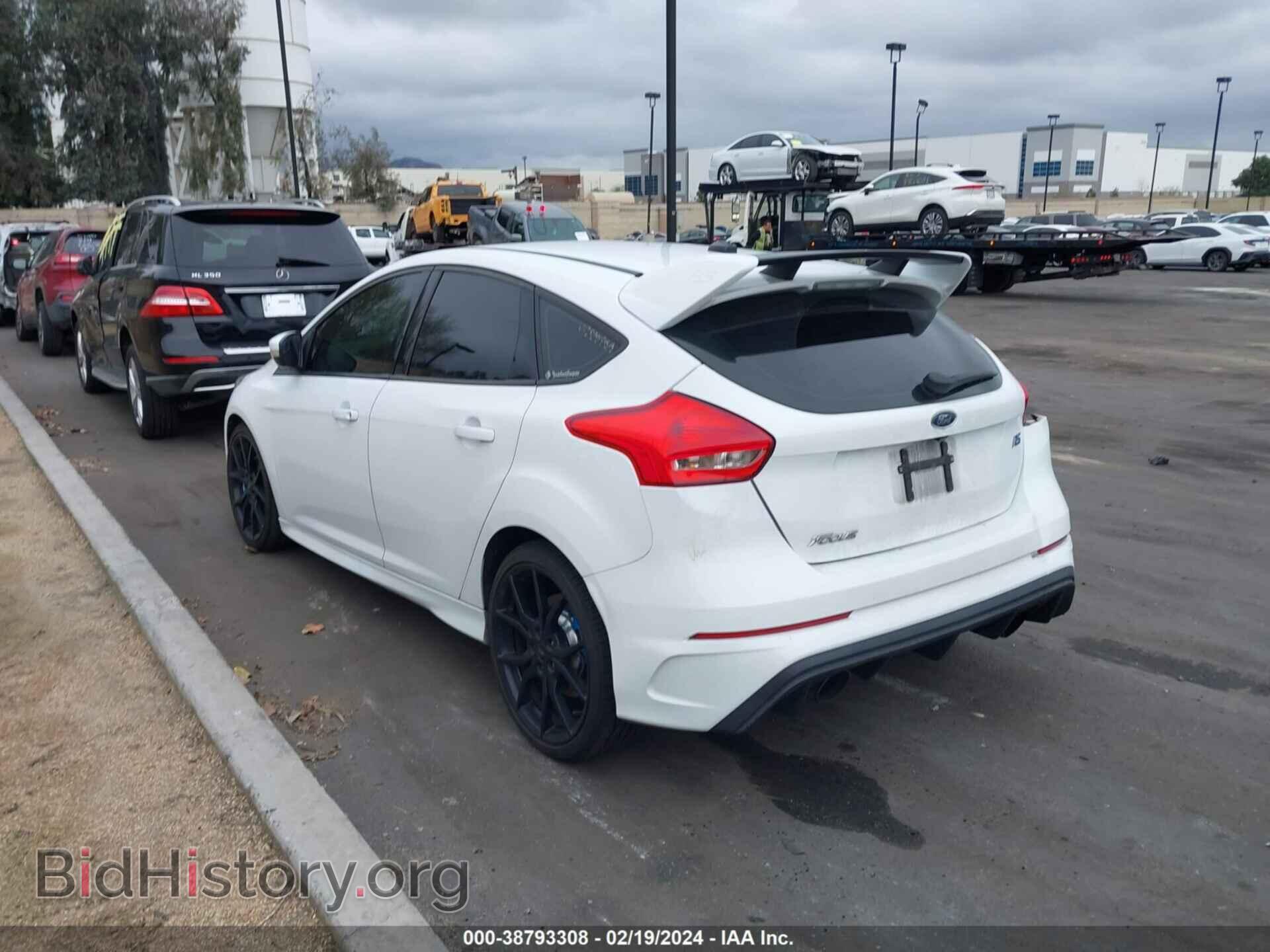 2017 FORD FOCUS RS - VIN: WF0DP3TH5H4124234 - Фото 3