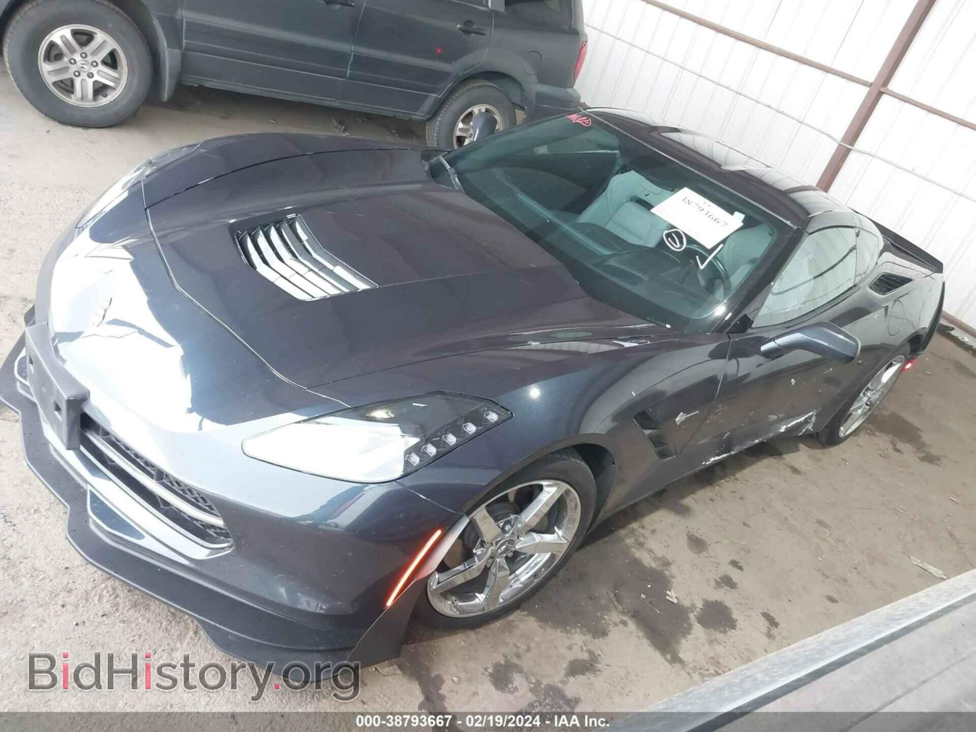 2014 CHEVROLET CORVETTE STINGRAY - VIN: 1G1YD2D77E5115093 - Фото 2