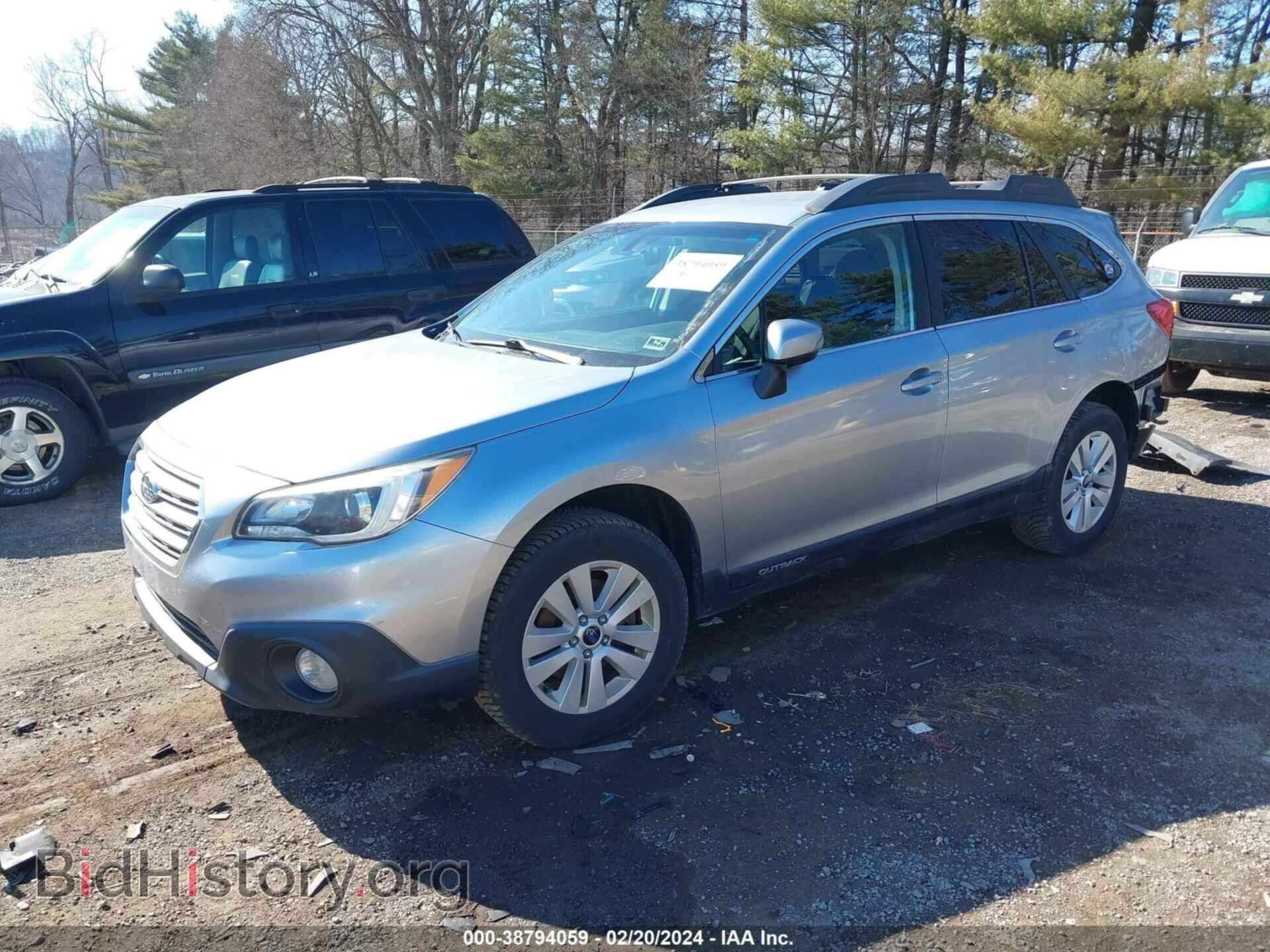 2015 SUBARU OUTBACK - VIN: 4S4BSBFC0F3289142 - Фото 2