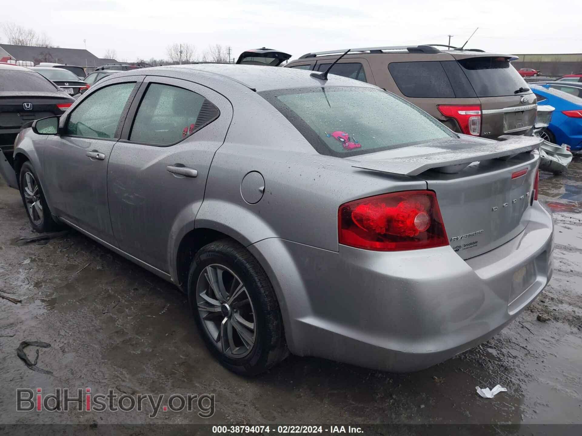 2013 DODGE AVENGER - VIN: 1C3CDZAG3DN750183 - Photo 3
