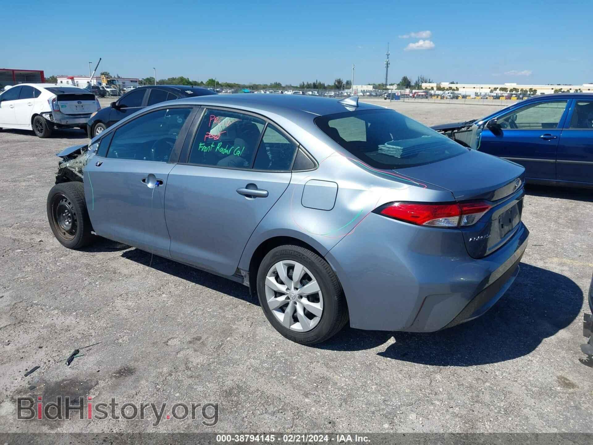 2021 TOYOTA COROLLA - VIN: 5YFEPMAE7MP232643 - Photo 3