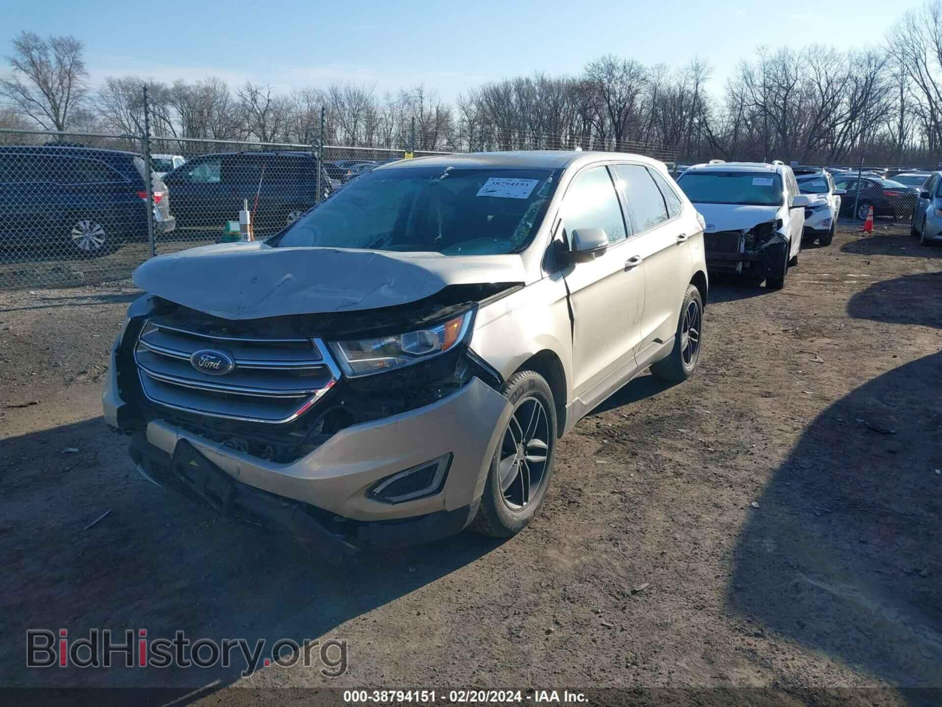 2017 FORD EDGE - VIN: 2FMPK4J87HBC02425 - Фото 2
