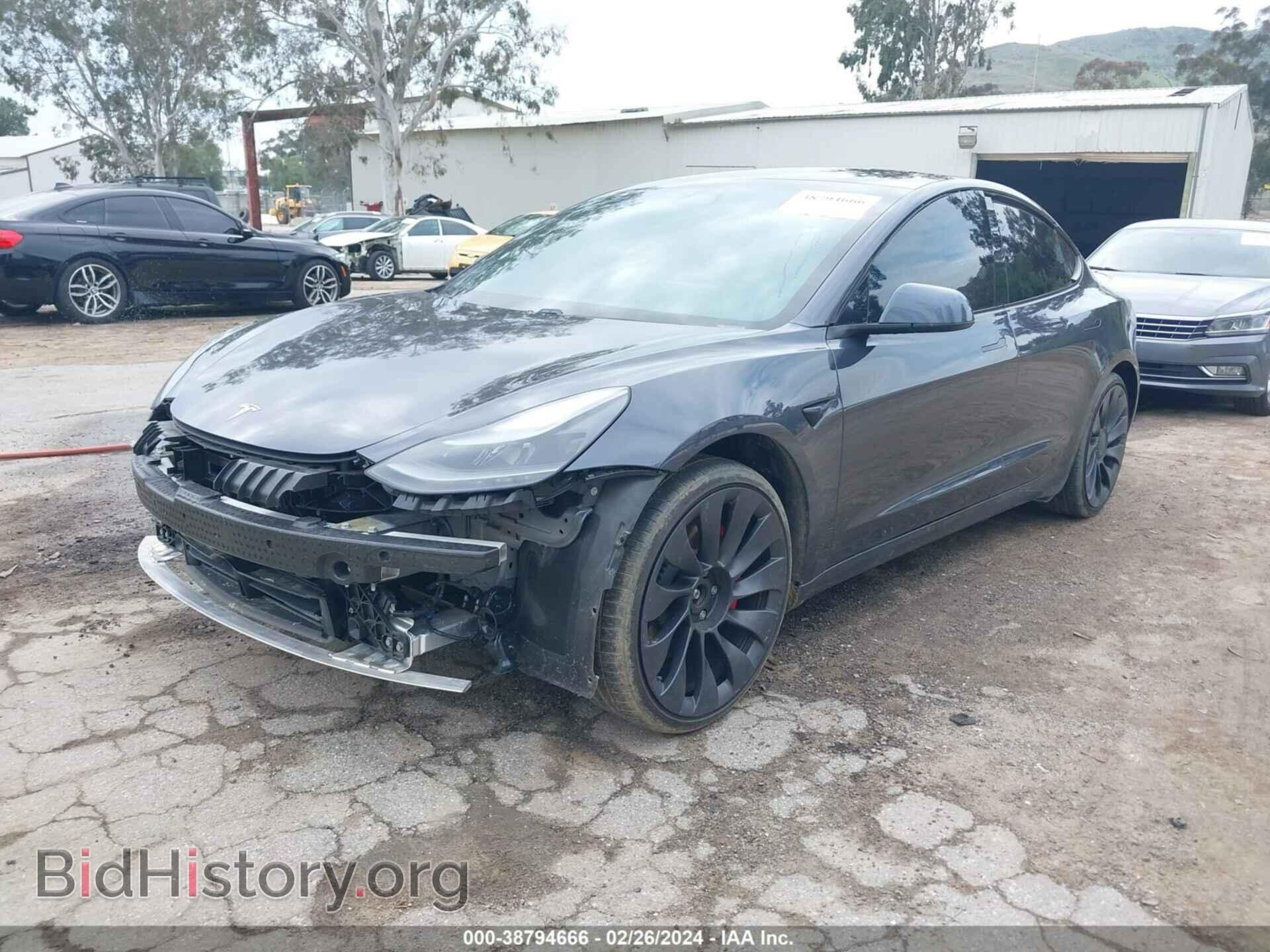 2021 TESLA MODEL 3 - VIN: 5YJ3E1EC8MF078556 - Фото 2
