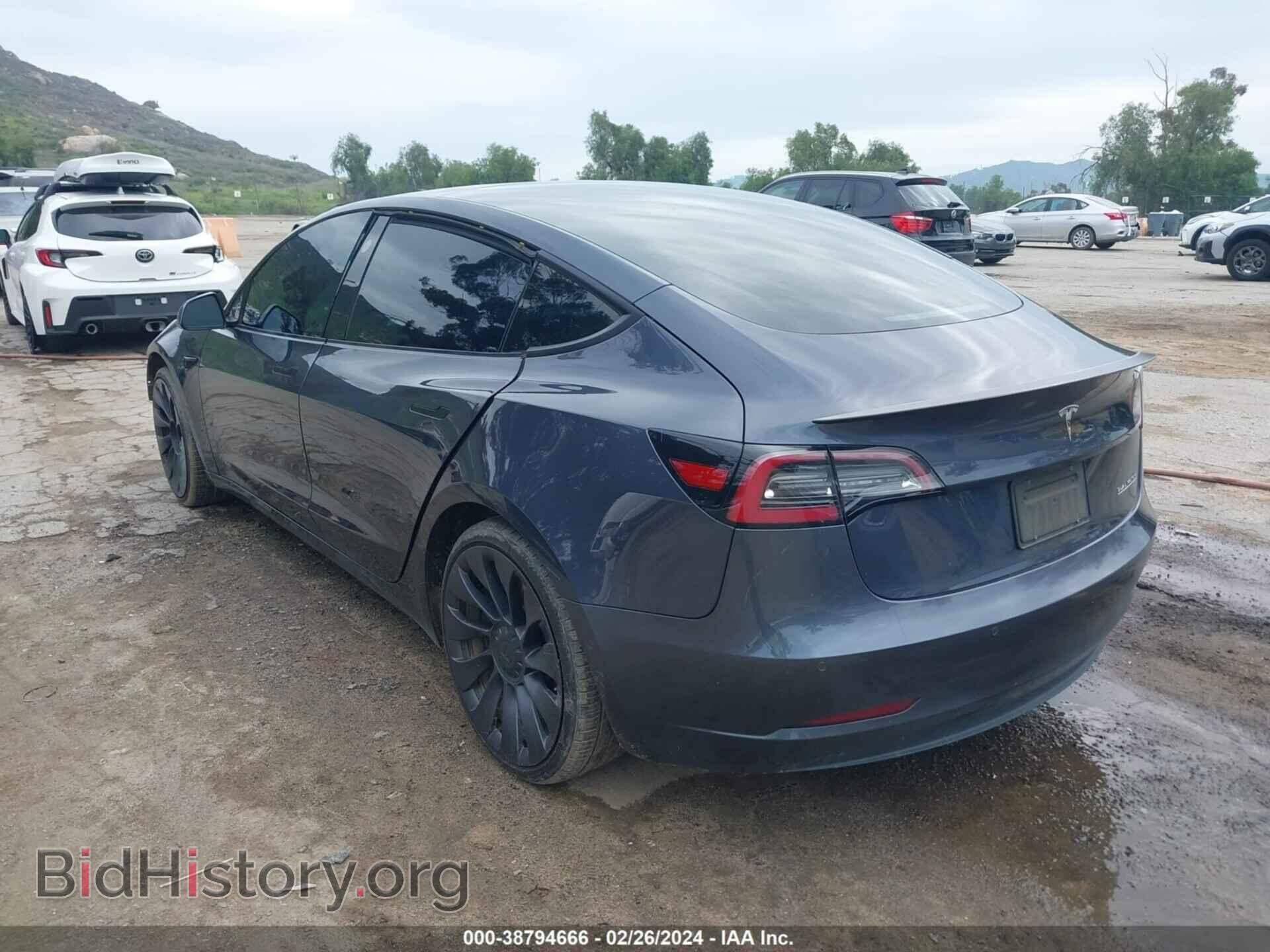 2021 TESLA MODEL 3 - VIN: 5YJ3E1EC8MF078556 - Фото 3