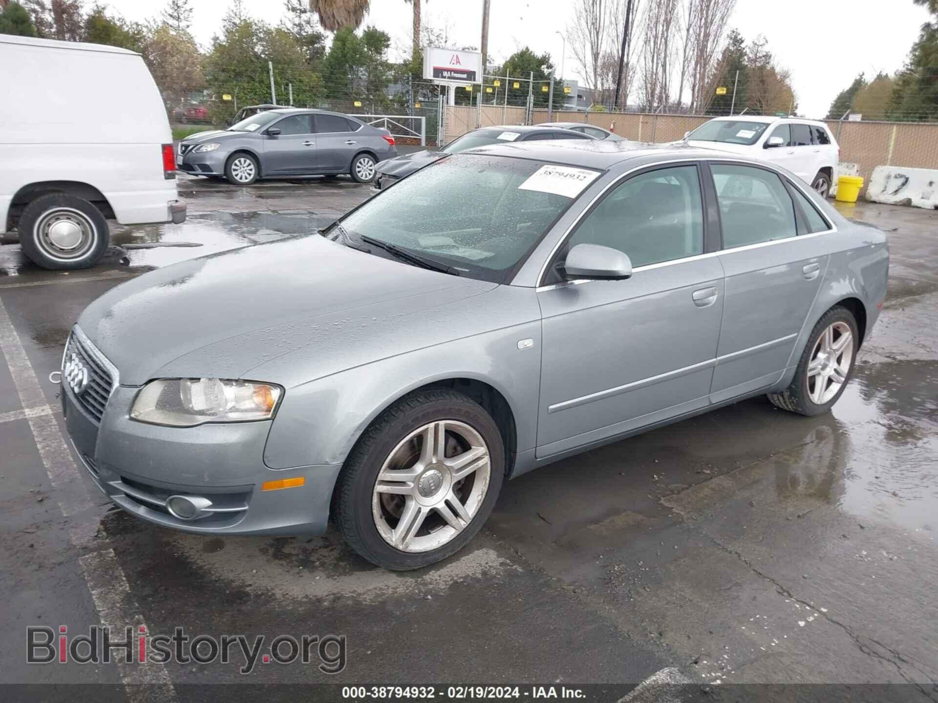 2007 AUDI A4 - VIN: WAUDF78E07A138924 - Фото 2