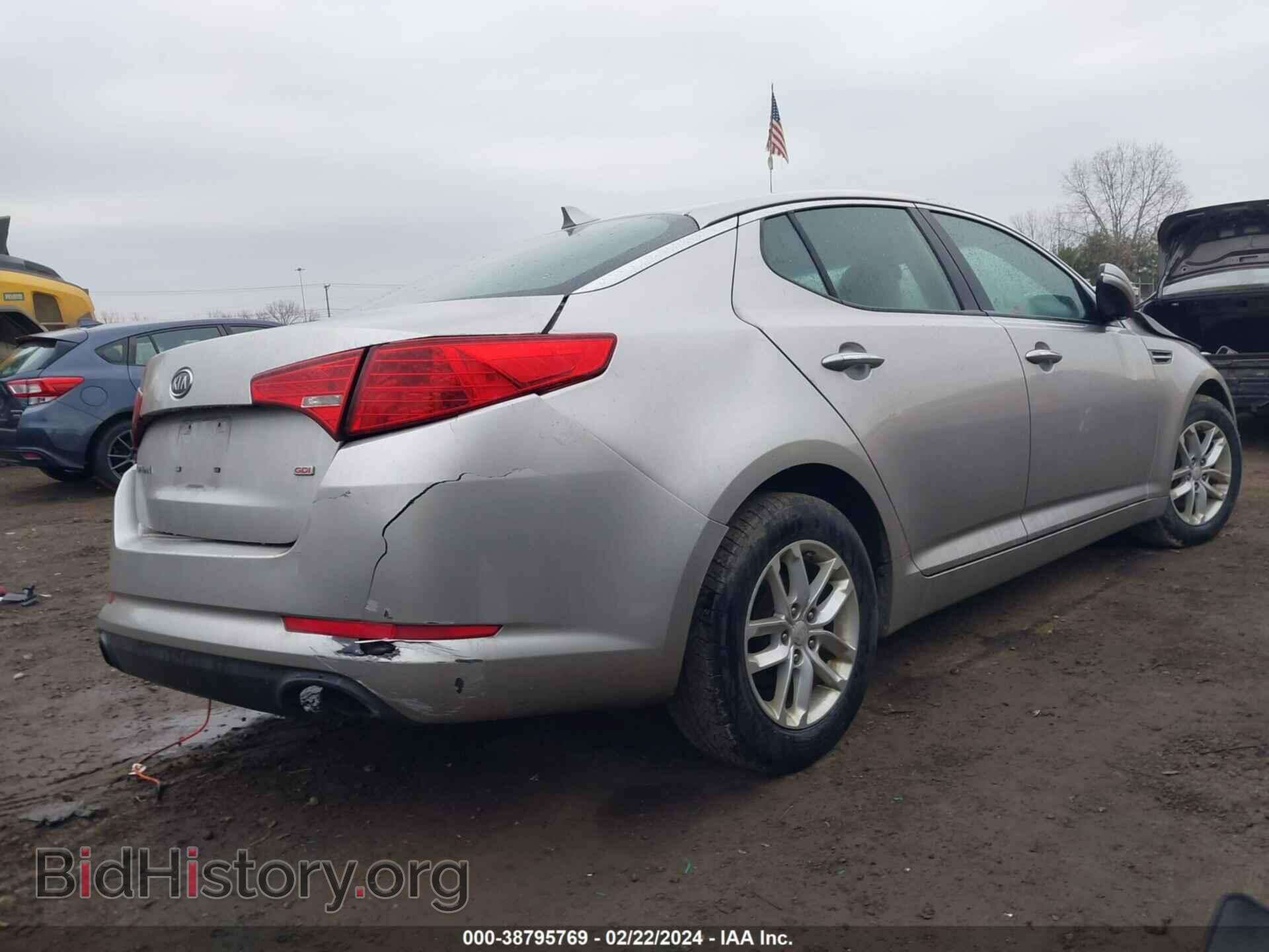2012 KIA OPTIMA - VIN: KNAGM4A70C5272249 - Фото 4