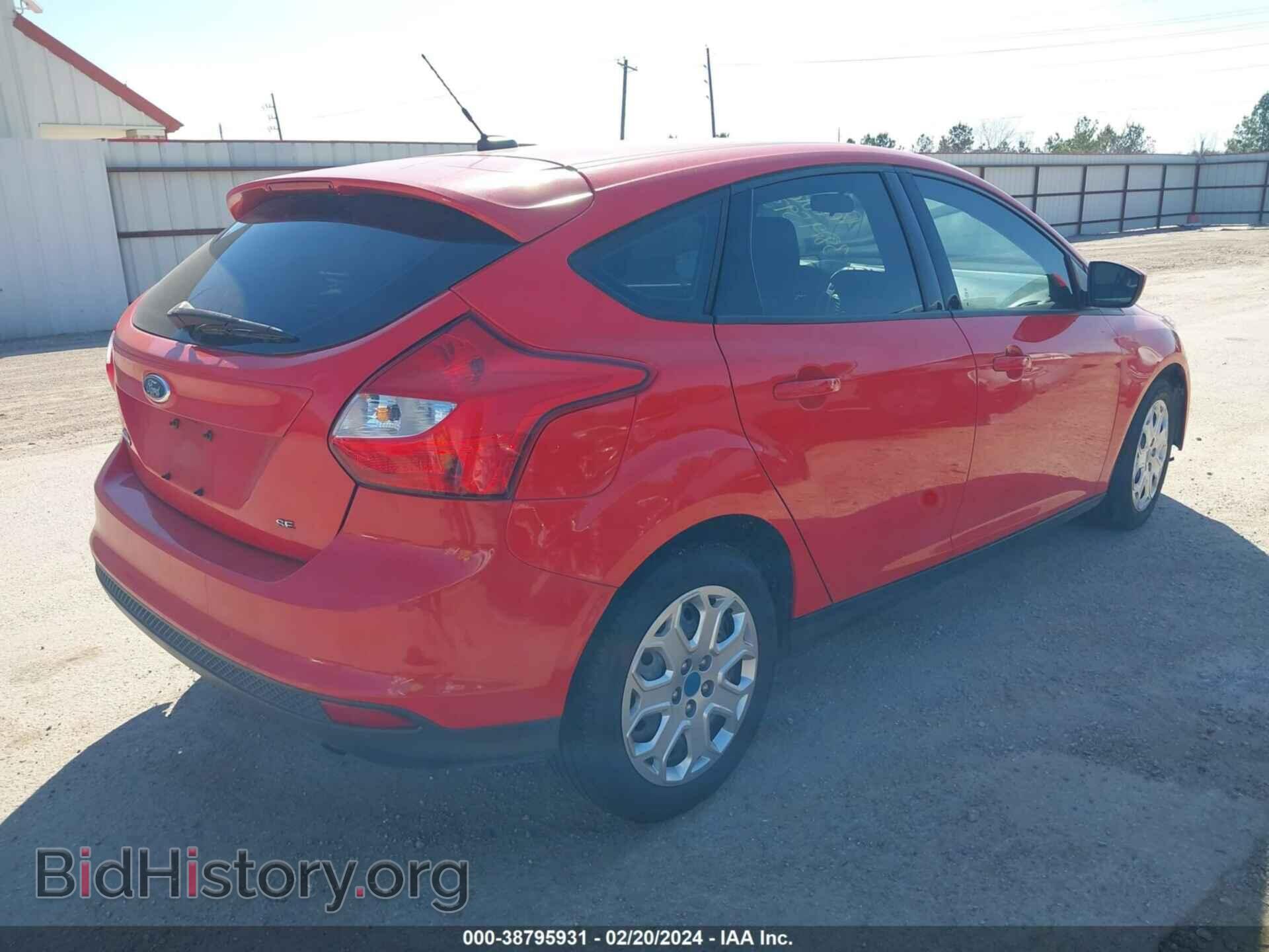 2012 FORD FOCUS - VIN: 1FAHP3K25CL320566 - Photo 4