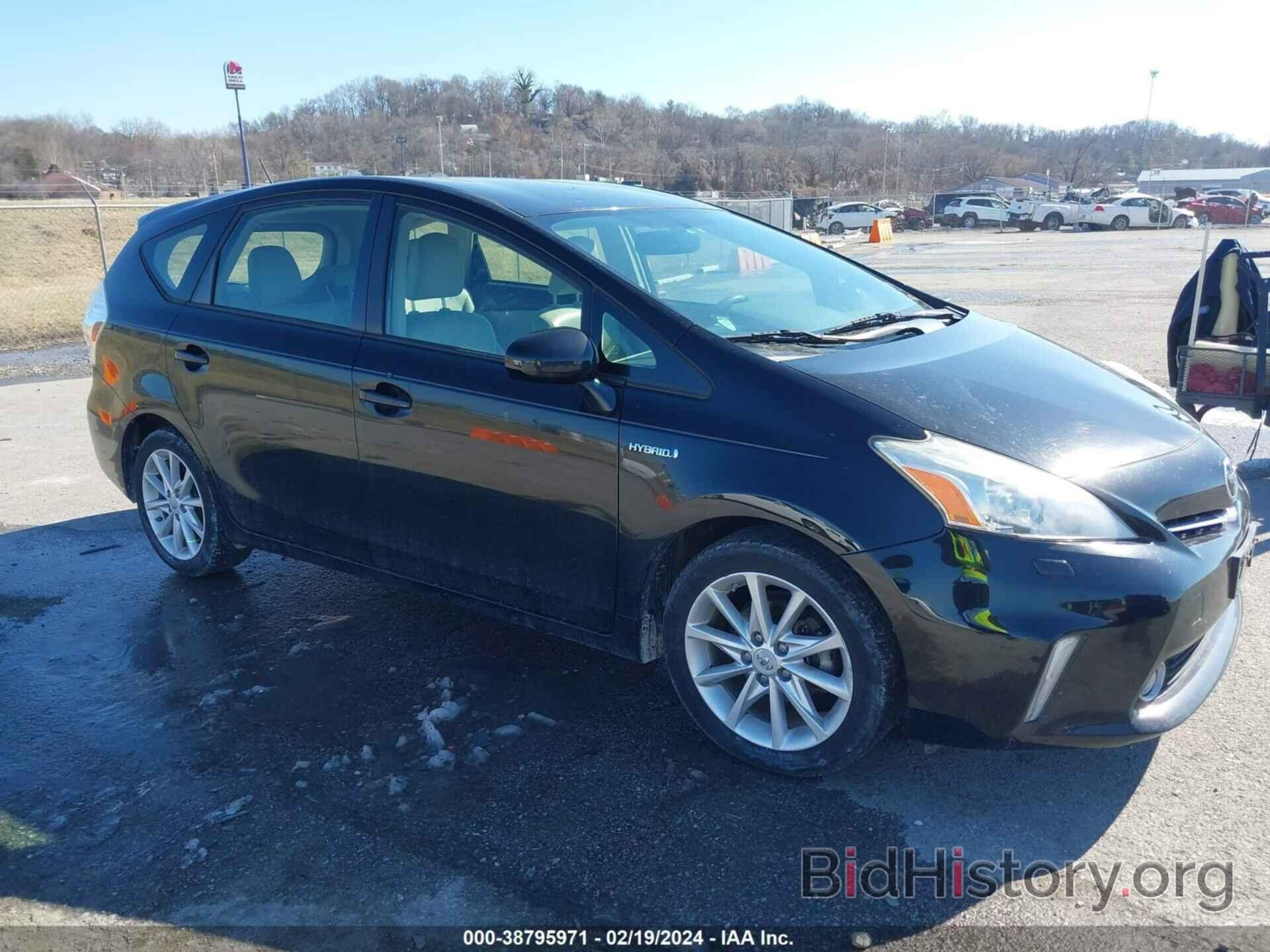 Photo JTDZN3EU9C3041588 - TOYOTA PRIUS V 2012