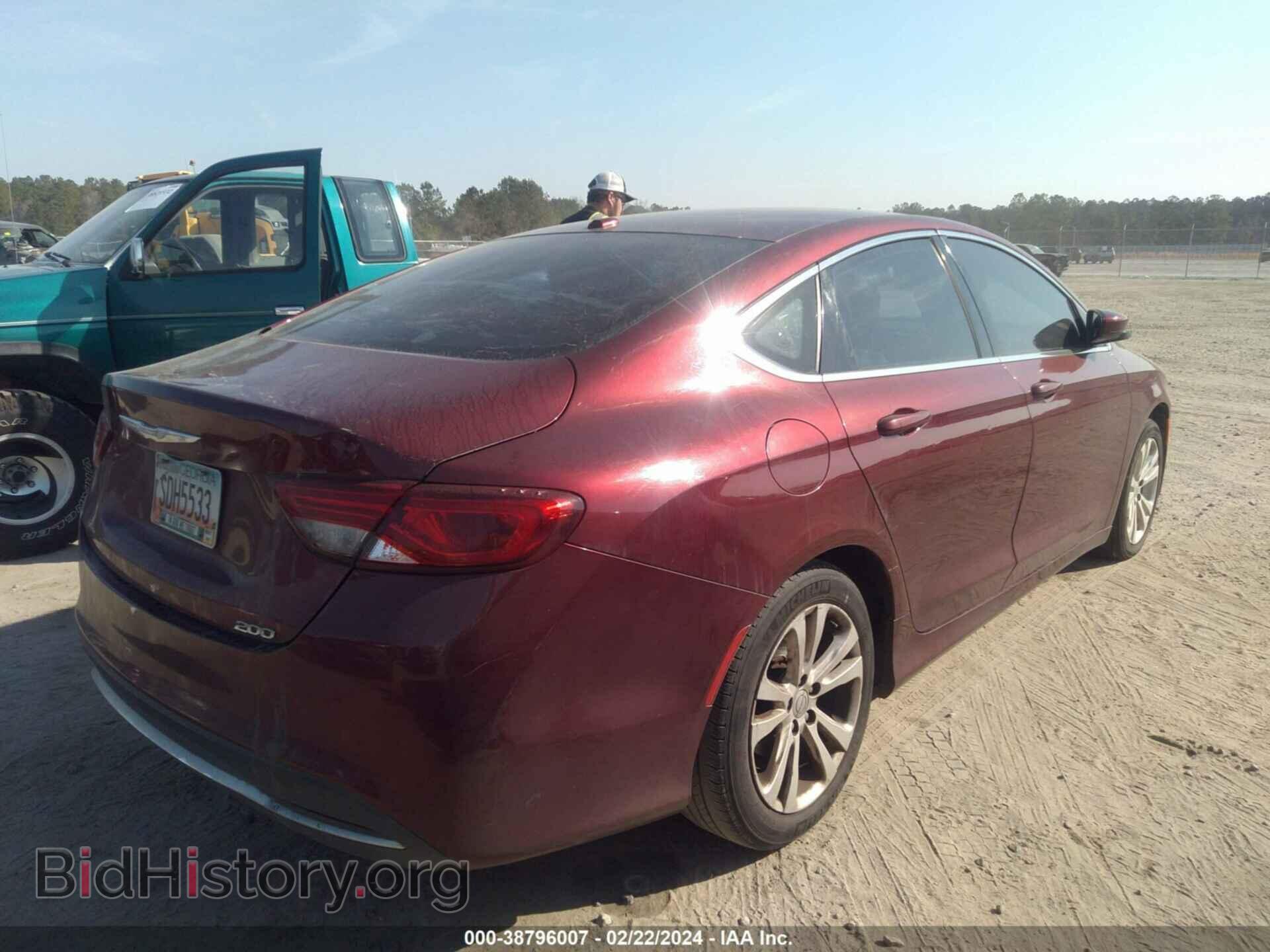 2015 CHRYSLER 200 - VIN: 1C3CCCAB7FN619507 - Фото 4