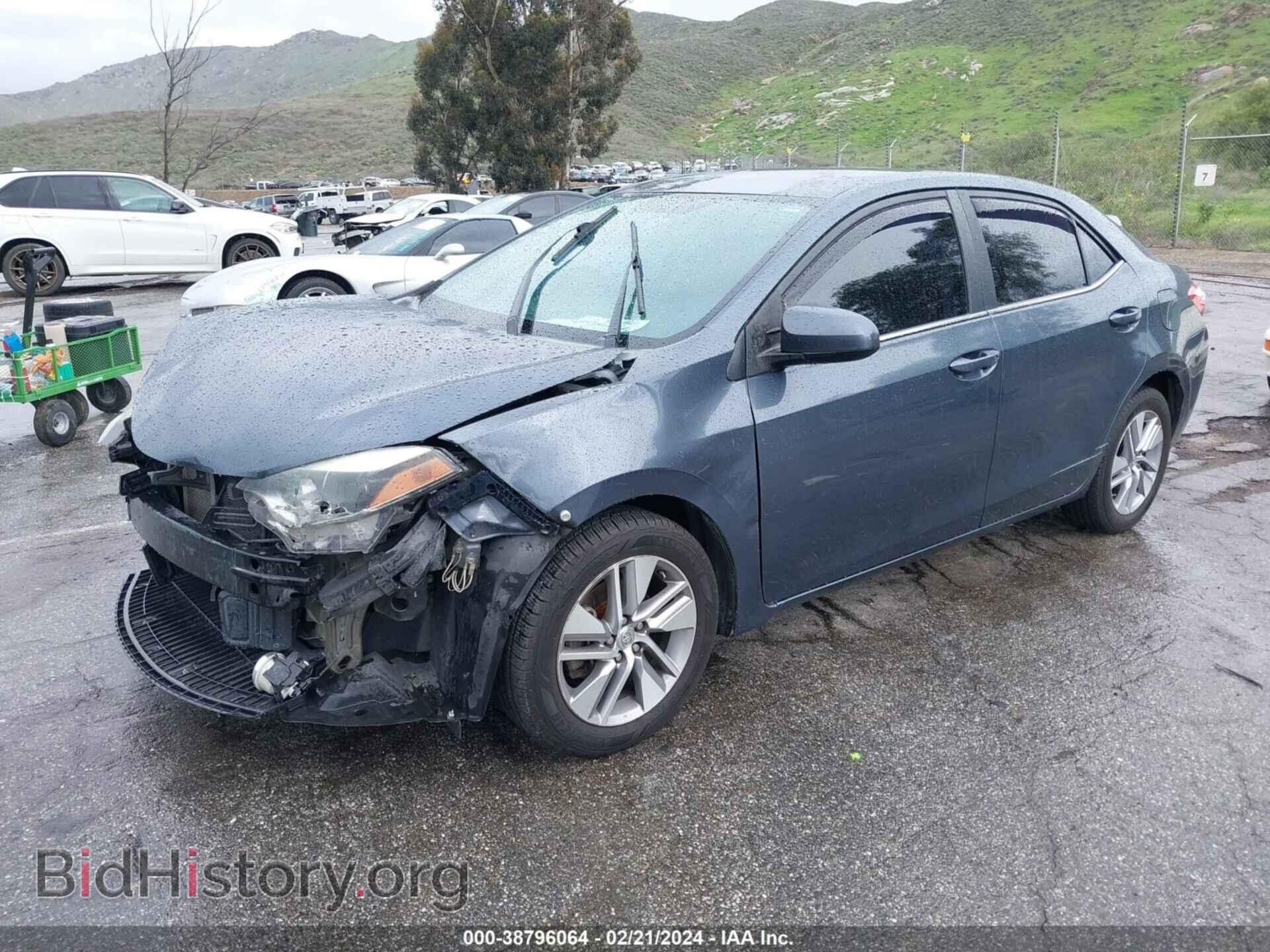 2014 TOYOTA COROLLA - VIN: 5YFBPRHE0EP102260 - Фото 2