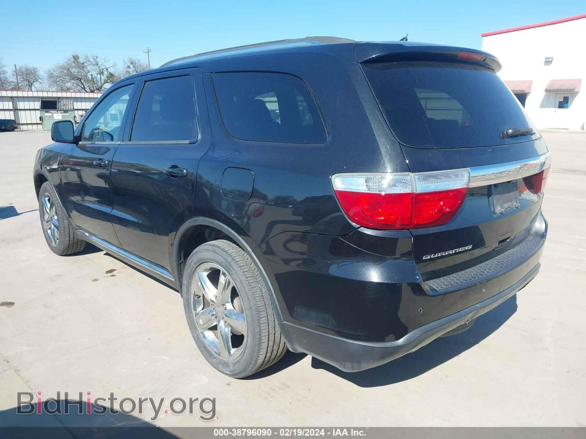 2013 DODGE DURANGO - VIN: 1C4RDHAG0DC686244 - Photo 3