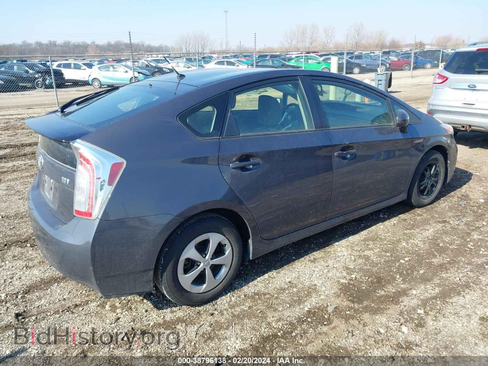 2012 TOYOTA PRIUS - VIN: JTDKN3DU0C5456502 - Фото 4