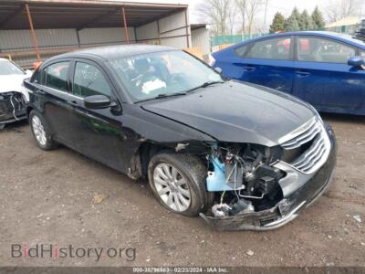 2013 Chrysler 200 Touring, black — VIN 1C3CCBBB6DN694706, IAAI
