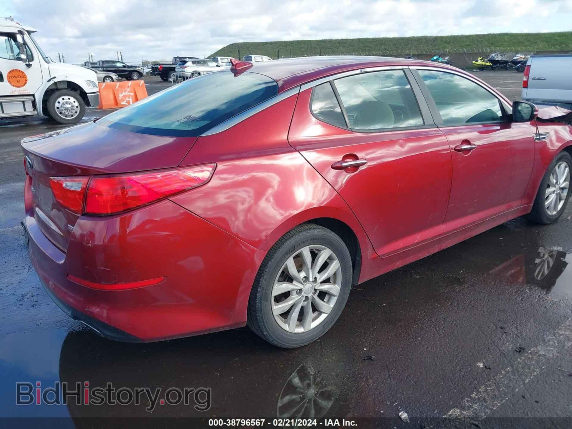 2014 KIA OPTIMA - VIN: 5XXGM4A75EG328414 - Фото 4