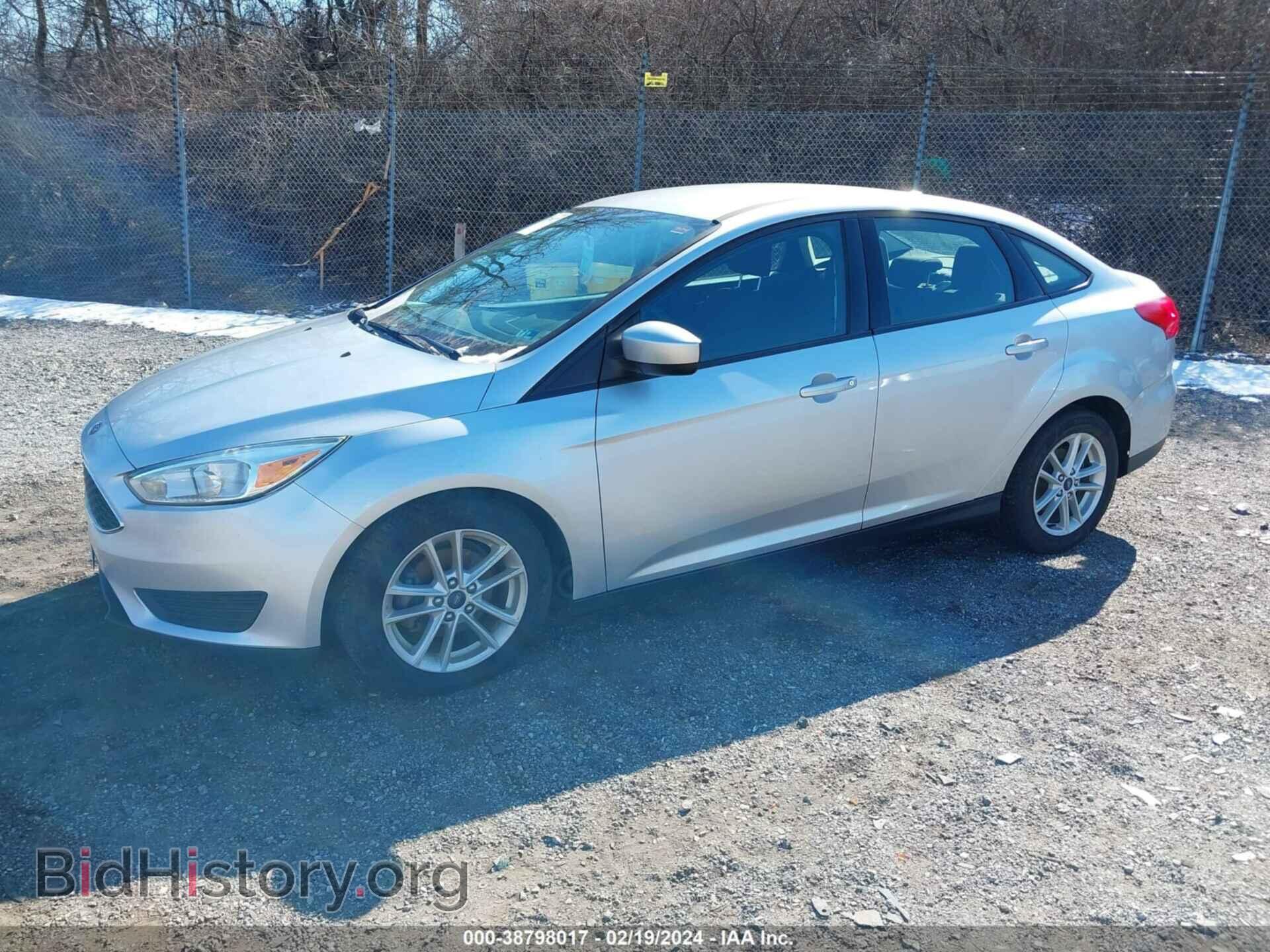 2018 FORD FOCUS - VIN: 1FADP3FE8JL308959 - Фото 2