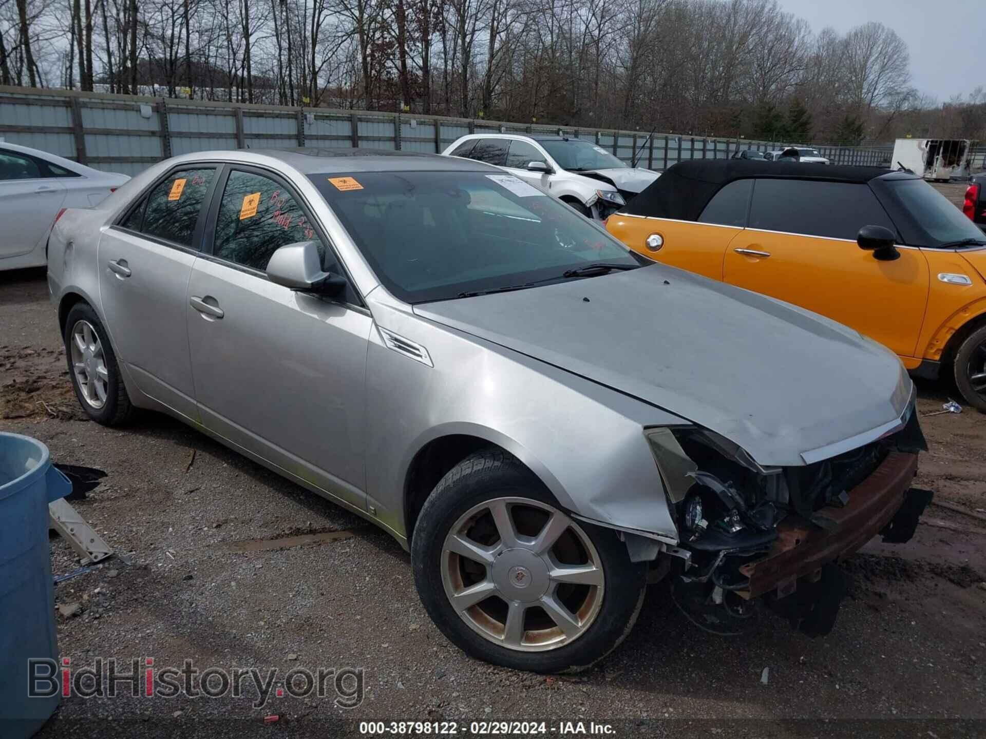 Photo 1G6DF577680177747 - CADILLAC CTS 2008