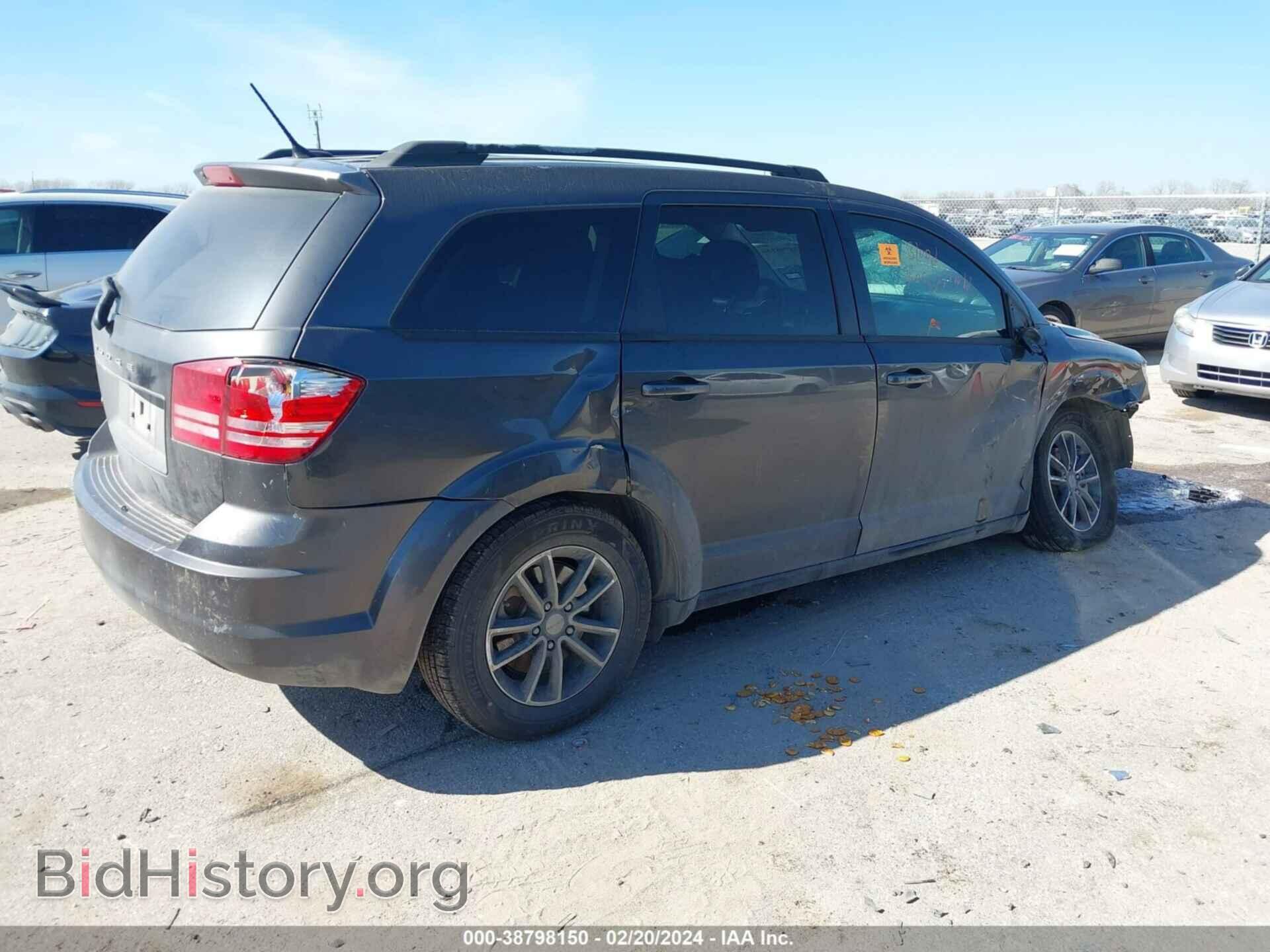 2017 DODGE JOURNEY - VIN: 3C4PDCAB5HT568389 - Фото 4