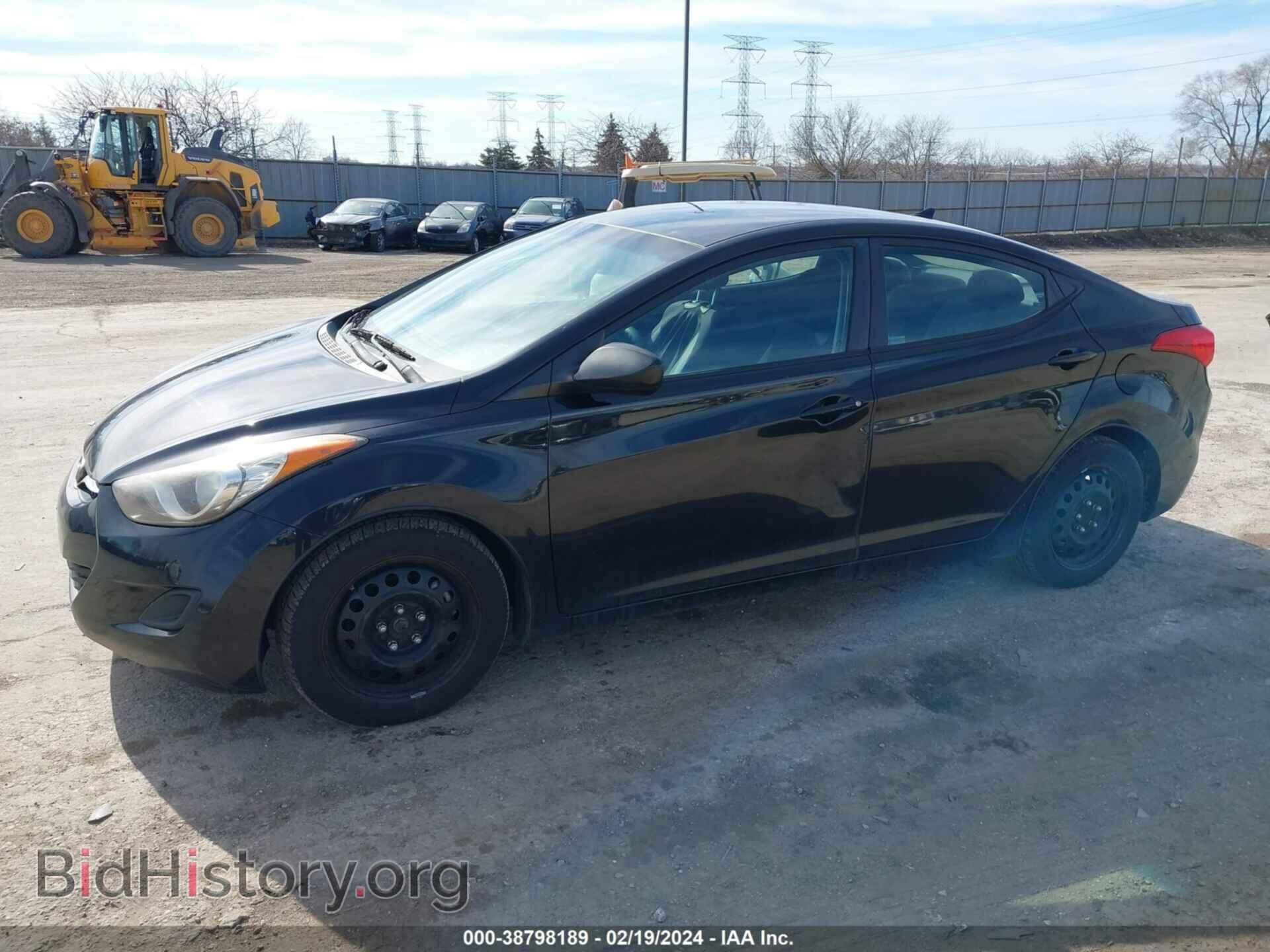 2012 HYUNDAI ELANTRA - VIN: 5NPDH4AE5CH102509 - Фото 2