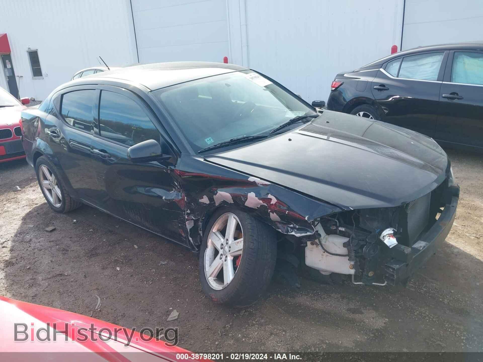 Photo 1C3CDZCB8CN122846 - DODGE AVENGER 2012
