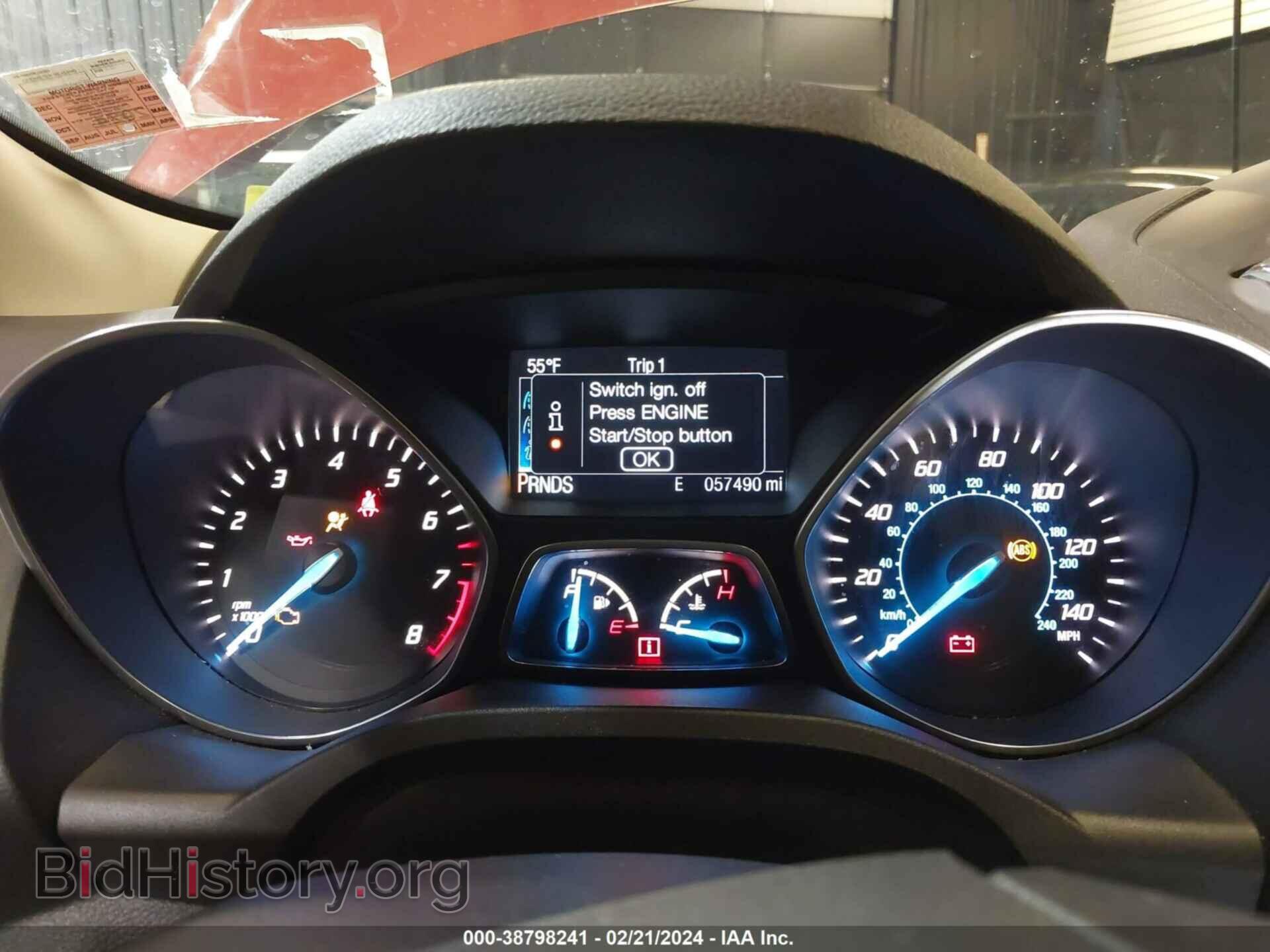 2015 FORD ESCAPE - VIN: 1FMCU9J97FUB55421 - Фото 7
