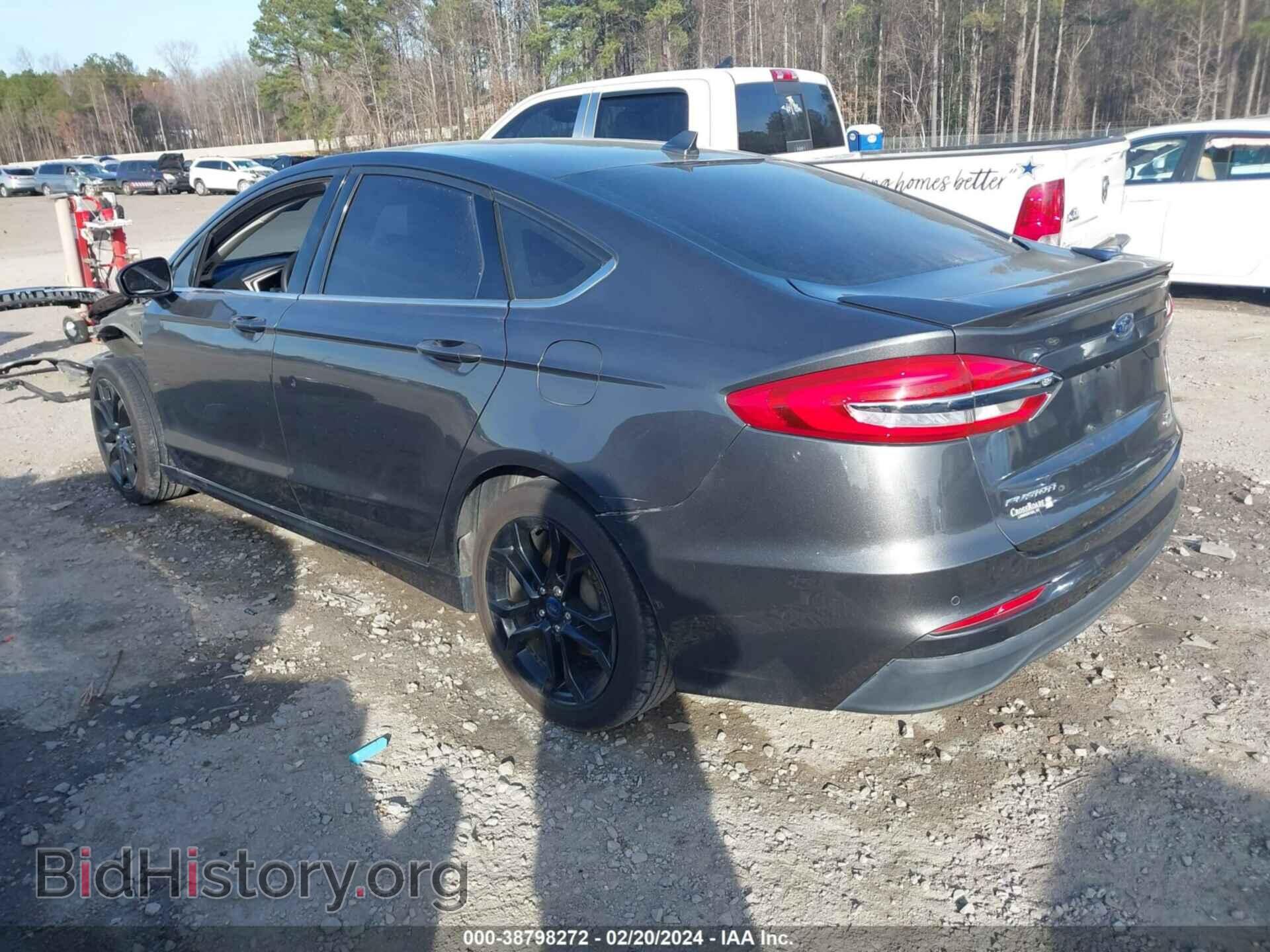 2019 FORD FUSION - VIN: 3FA6P0HD4KR127291 - Фото 3