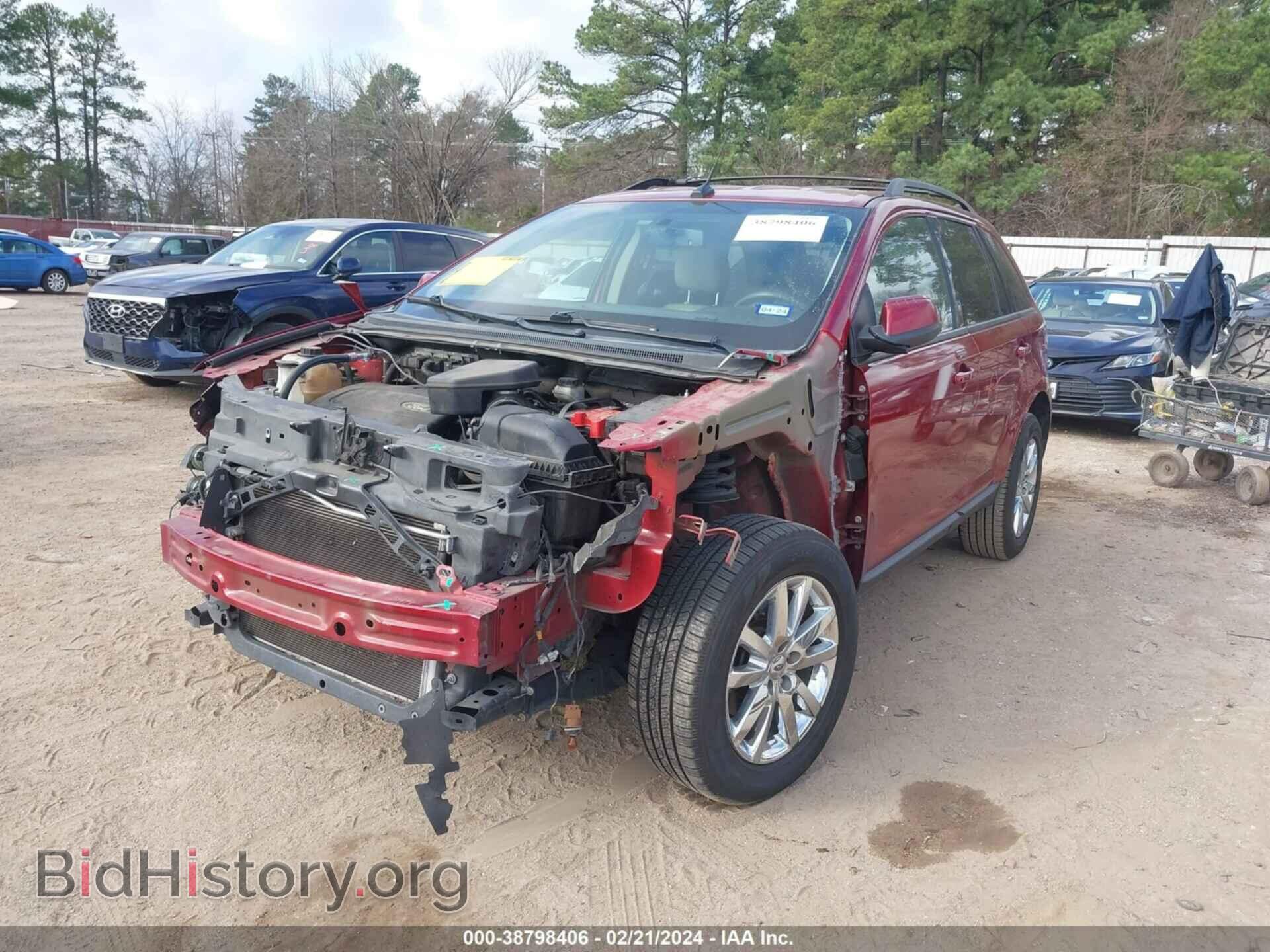 2014 FORD EDGE - VIN: 2FMDK3JC0EBB81544 - Photo 2