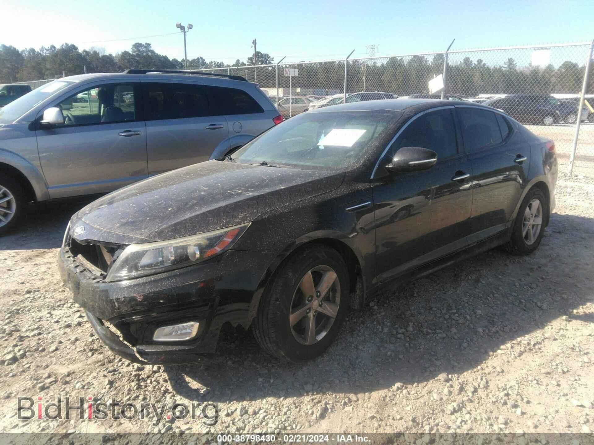 2015 KIA OPTIMA - VIN: 5XXGM4A79FG466510 - Фото 2