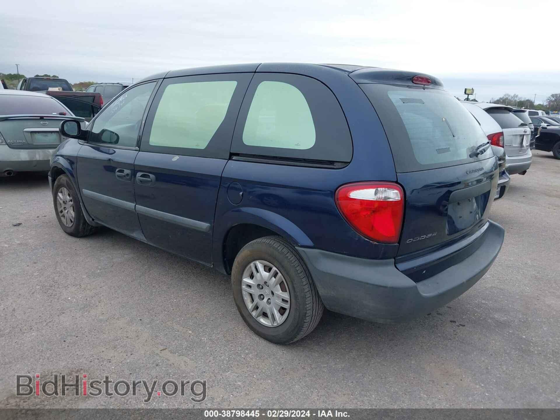 2006 DODGE CARAVAN - VIN: 1D8GP25E26B556741 - Фото 3
