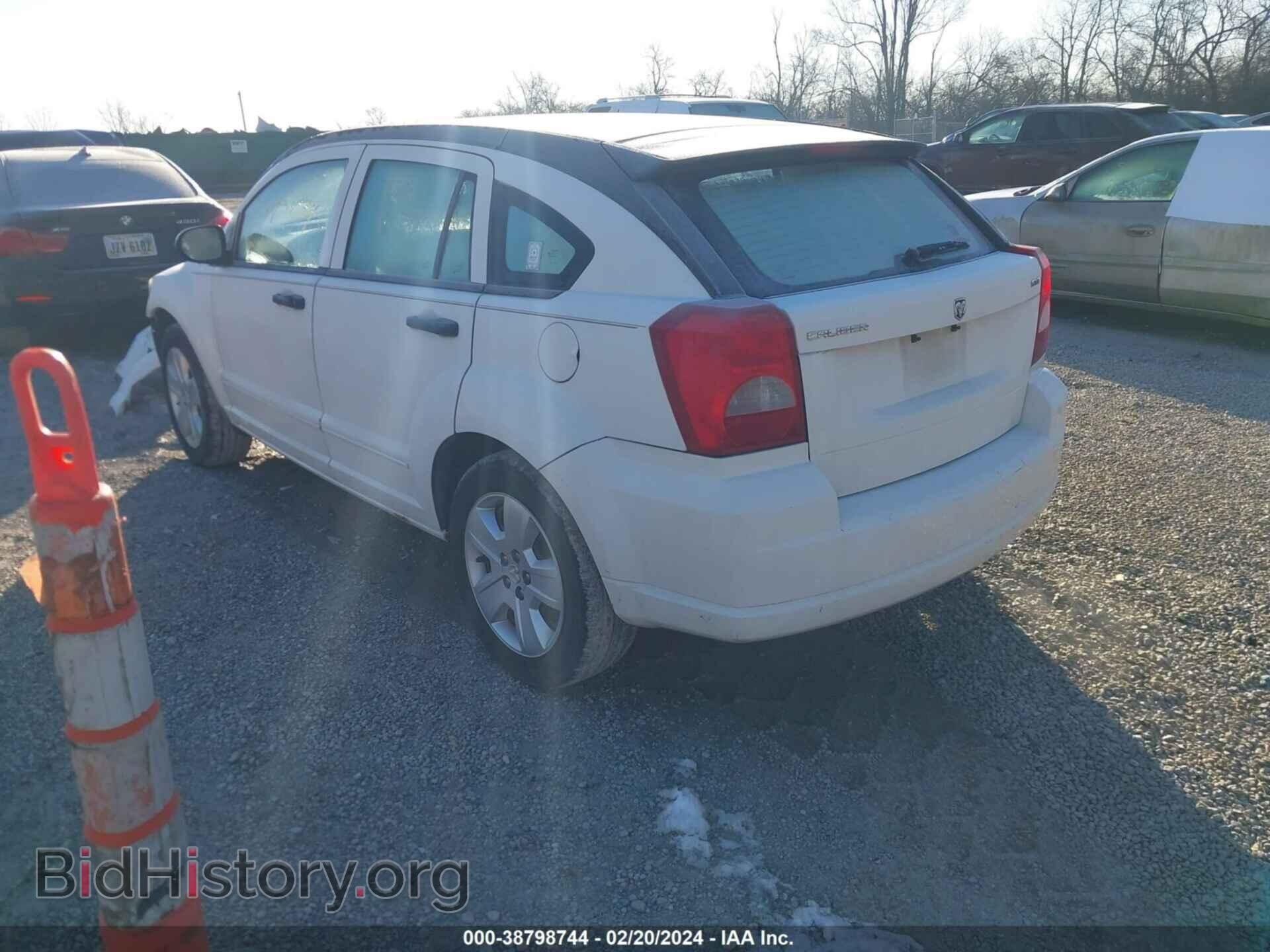 2007 DODGE CALIBER - VIN: 1B3HB48B97D379854 - Фото 3