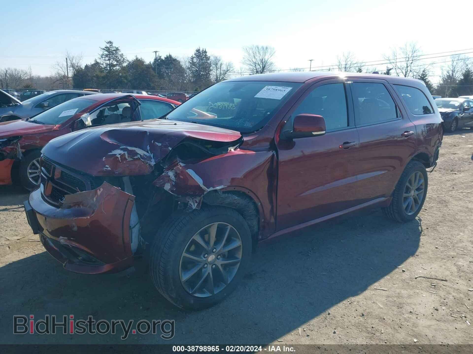 2018 DODGE DURANGO - VIN: 1C4RDJDG8JC393030 - Фото 2