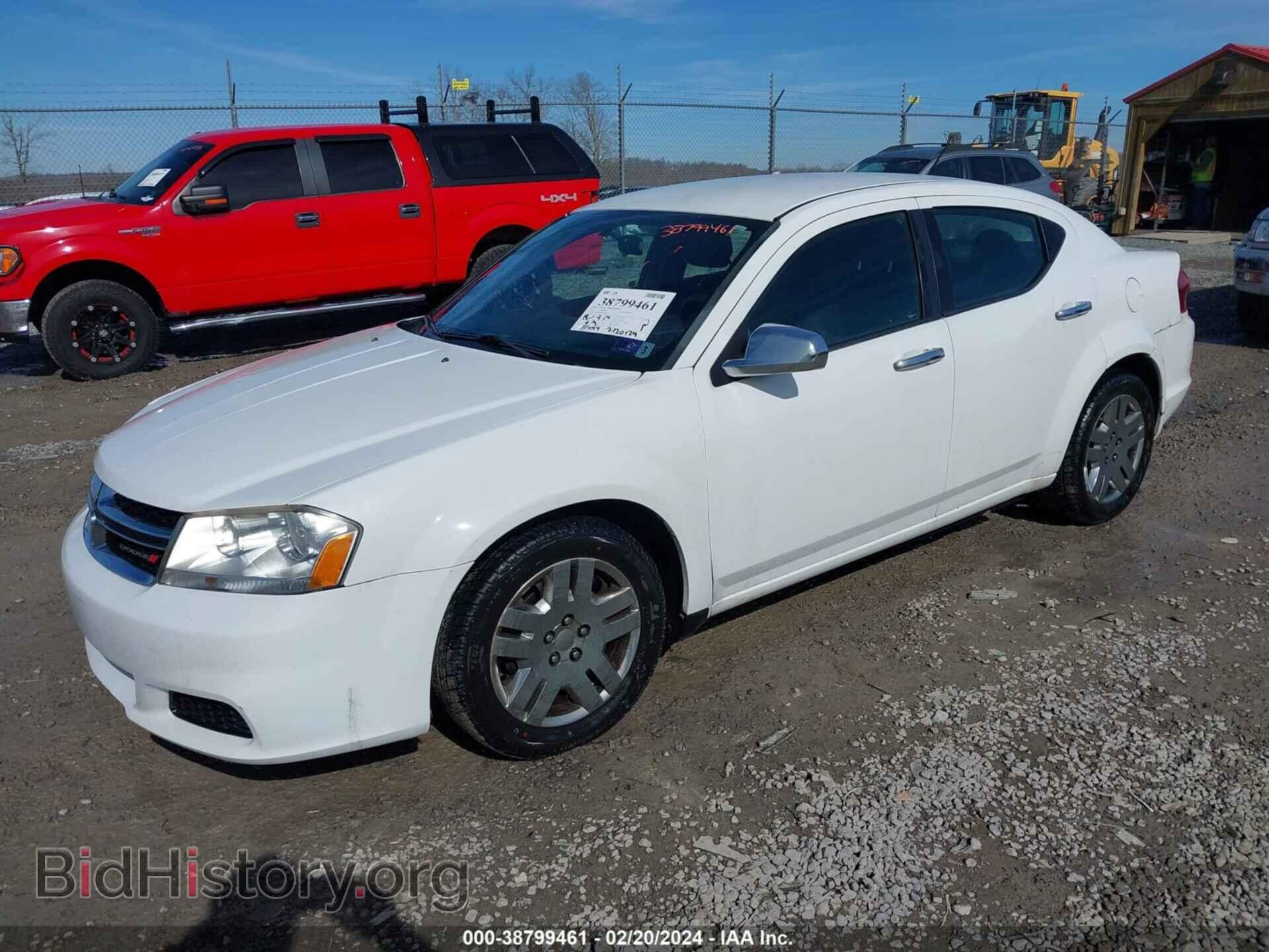2013 DODGE AVENGER - VIN: 1C3CDZAB0DN752896 - Фото 2