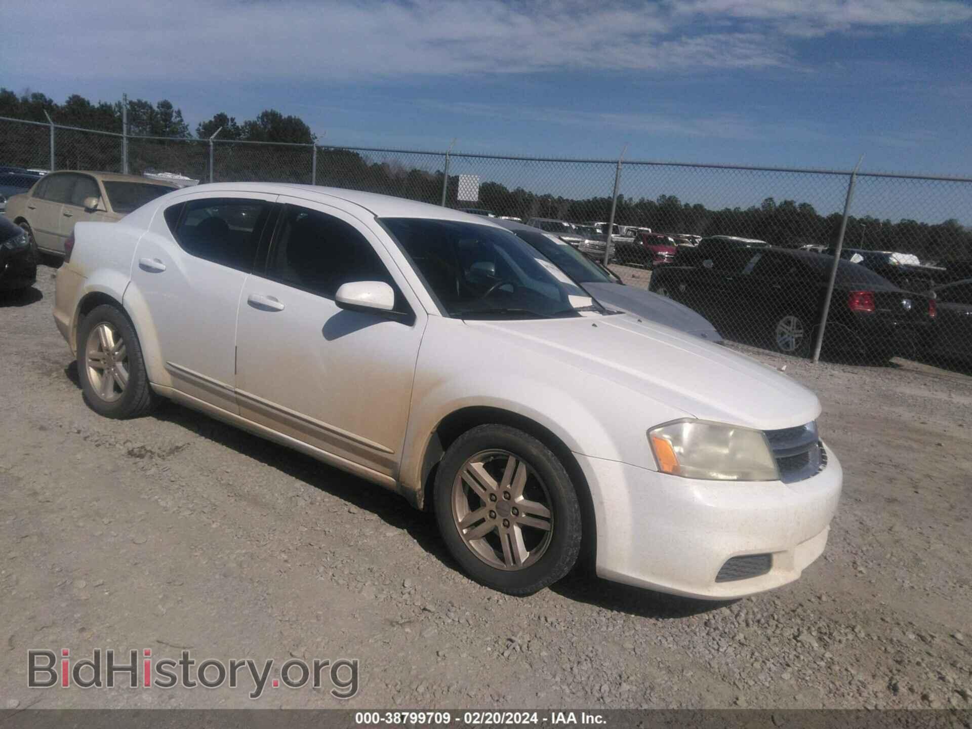 Photo 1C3CDZCB6CN156901 - DODGE AVENGER 2012