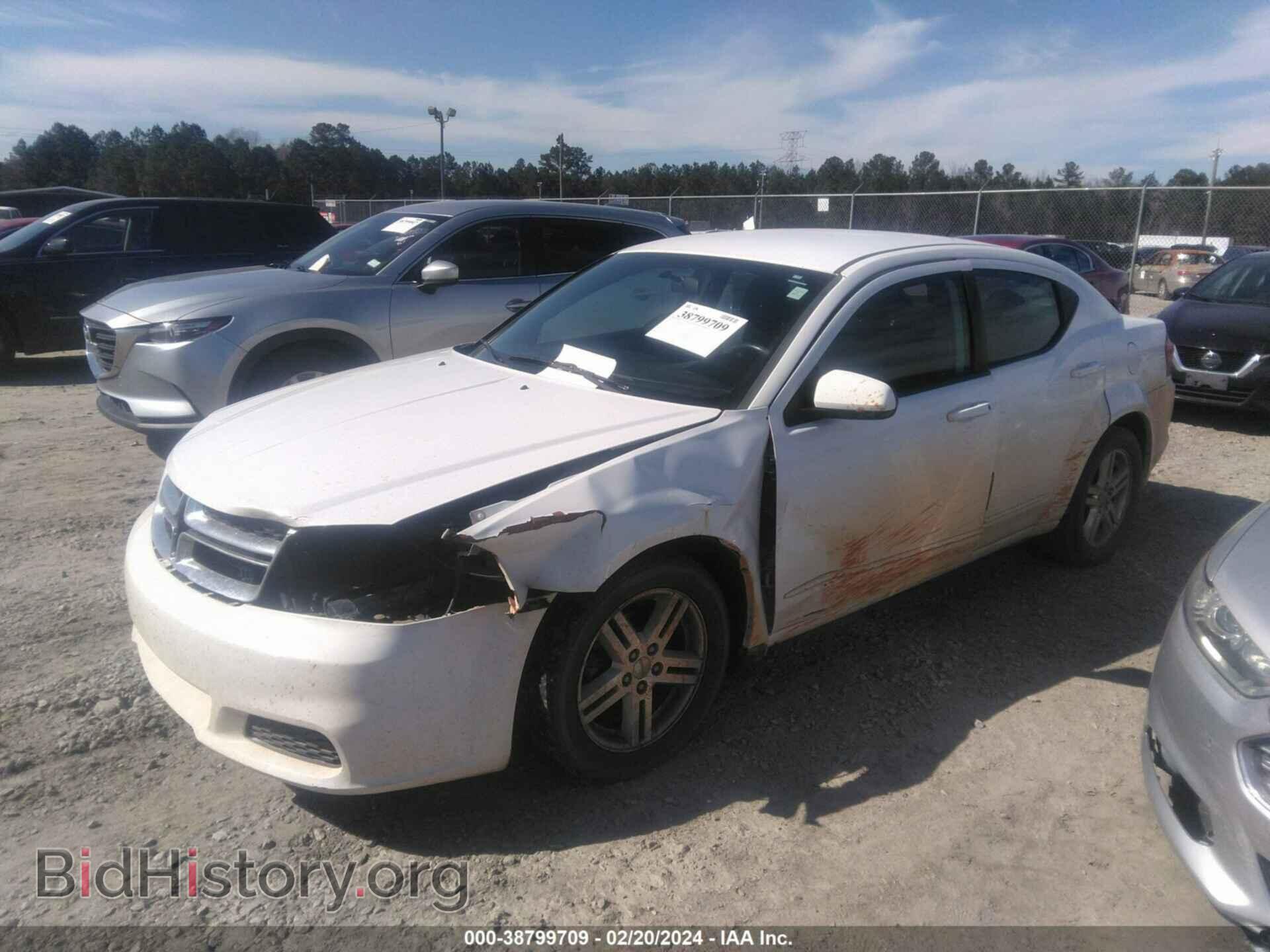 2012 DODGE AVENGER - VIN: 1C3CDZCB6CN156901 - Фото 2