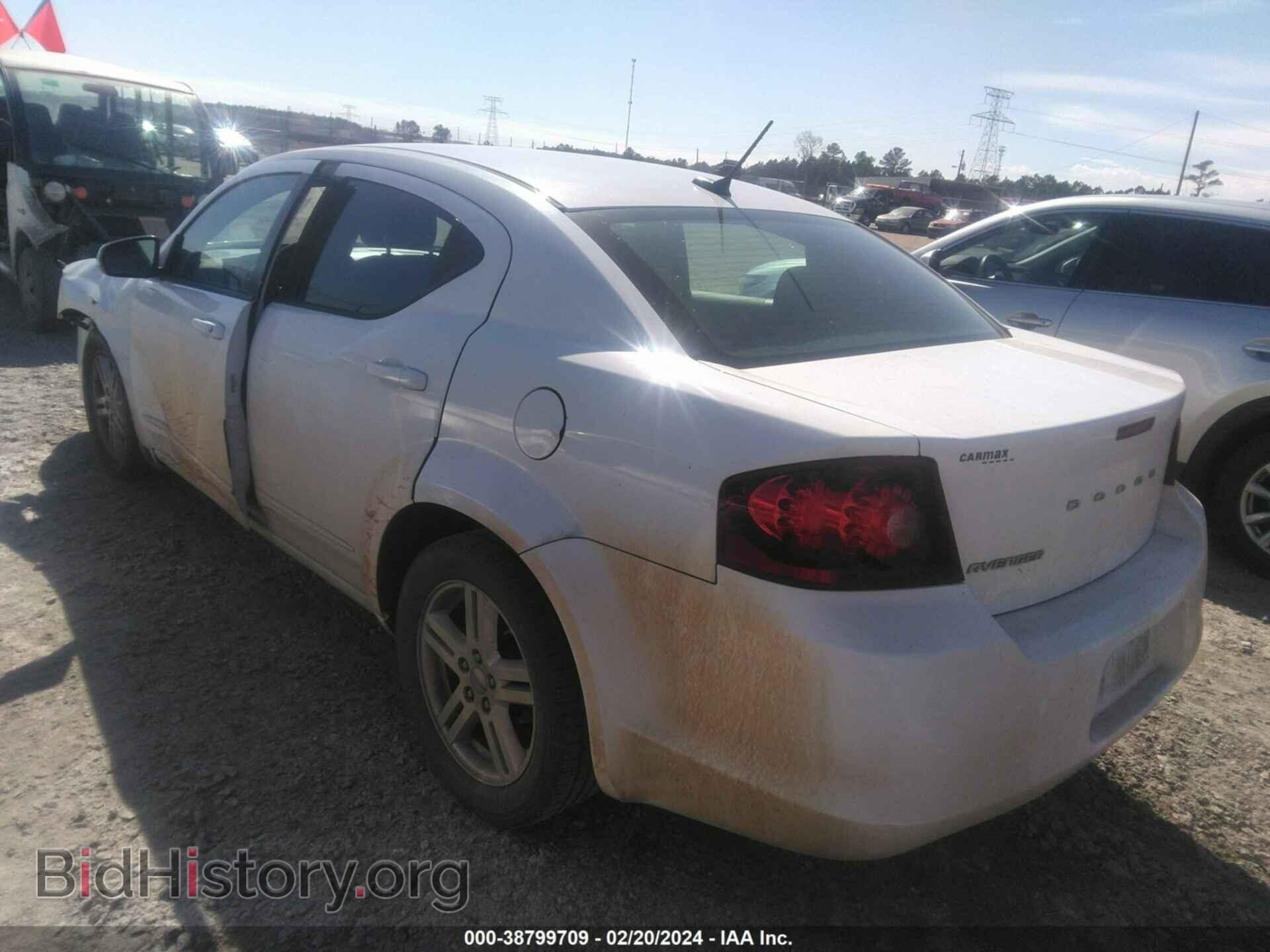 2012 DODGE AVENGER - VIN: 1C3CDZCB6CN156901 - Фото 3