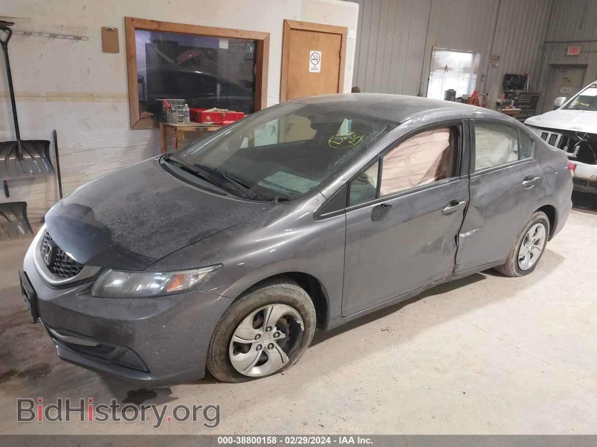 2015 HONDA CIVIC - VIN: 19XFB2F59FE107275 - Фото 2