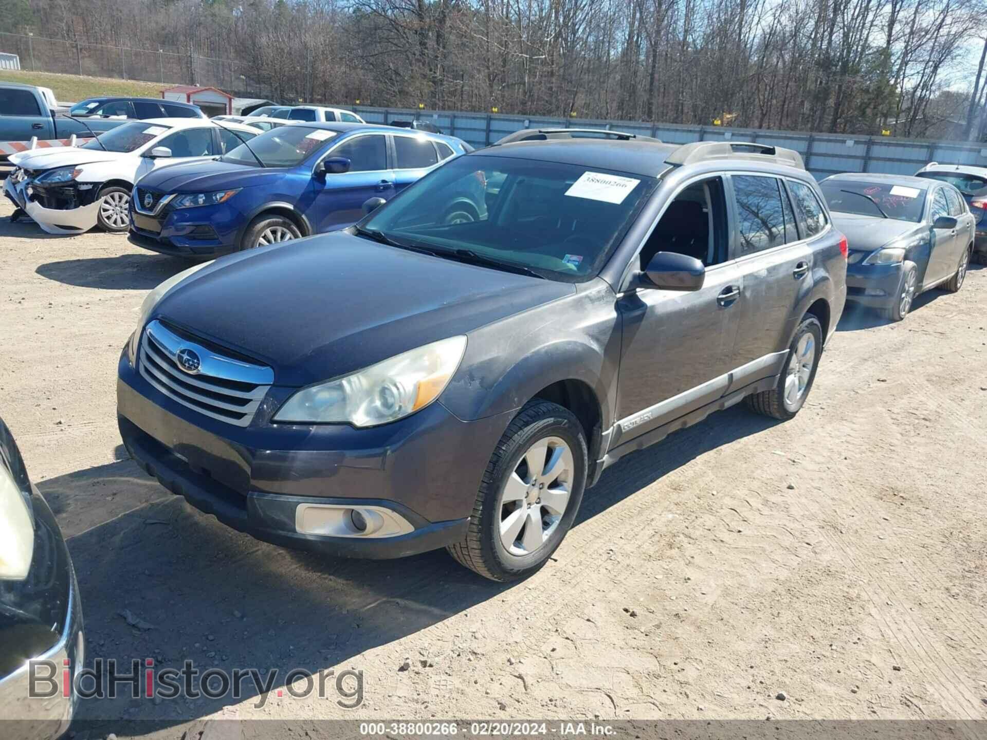 2011 SUBARU OUTBACK - VIN: 4S4BRBCC0B3314647 - Фото 2