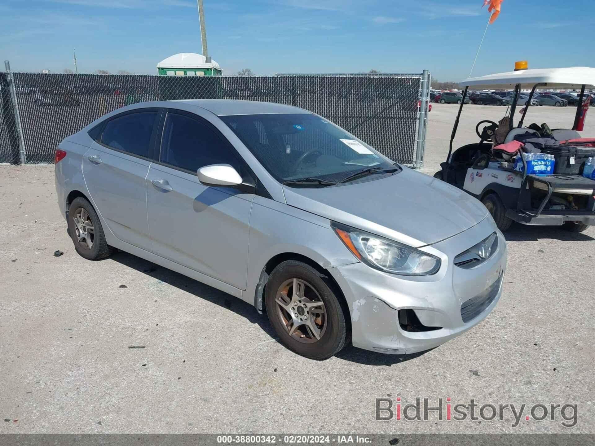 Фотография KMHCT4AE5CU182647 - HYUNDAI ACCENT 2012