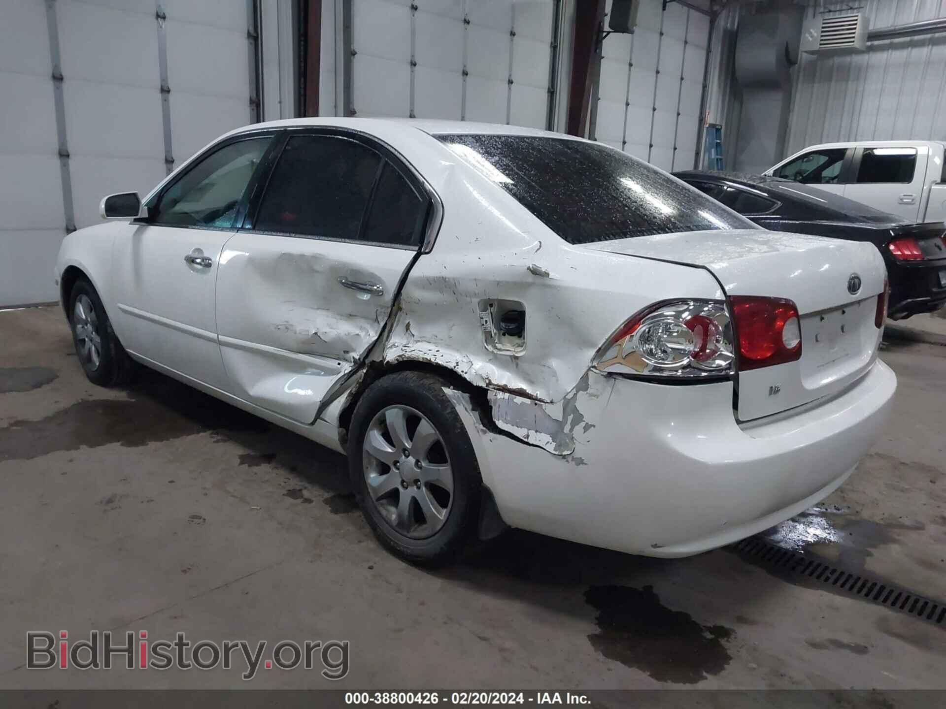 2008 KIA OPTIMA - VIN: KNAGE124485253405 - Фото 3