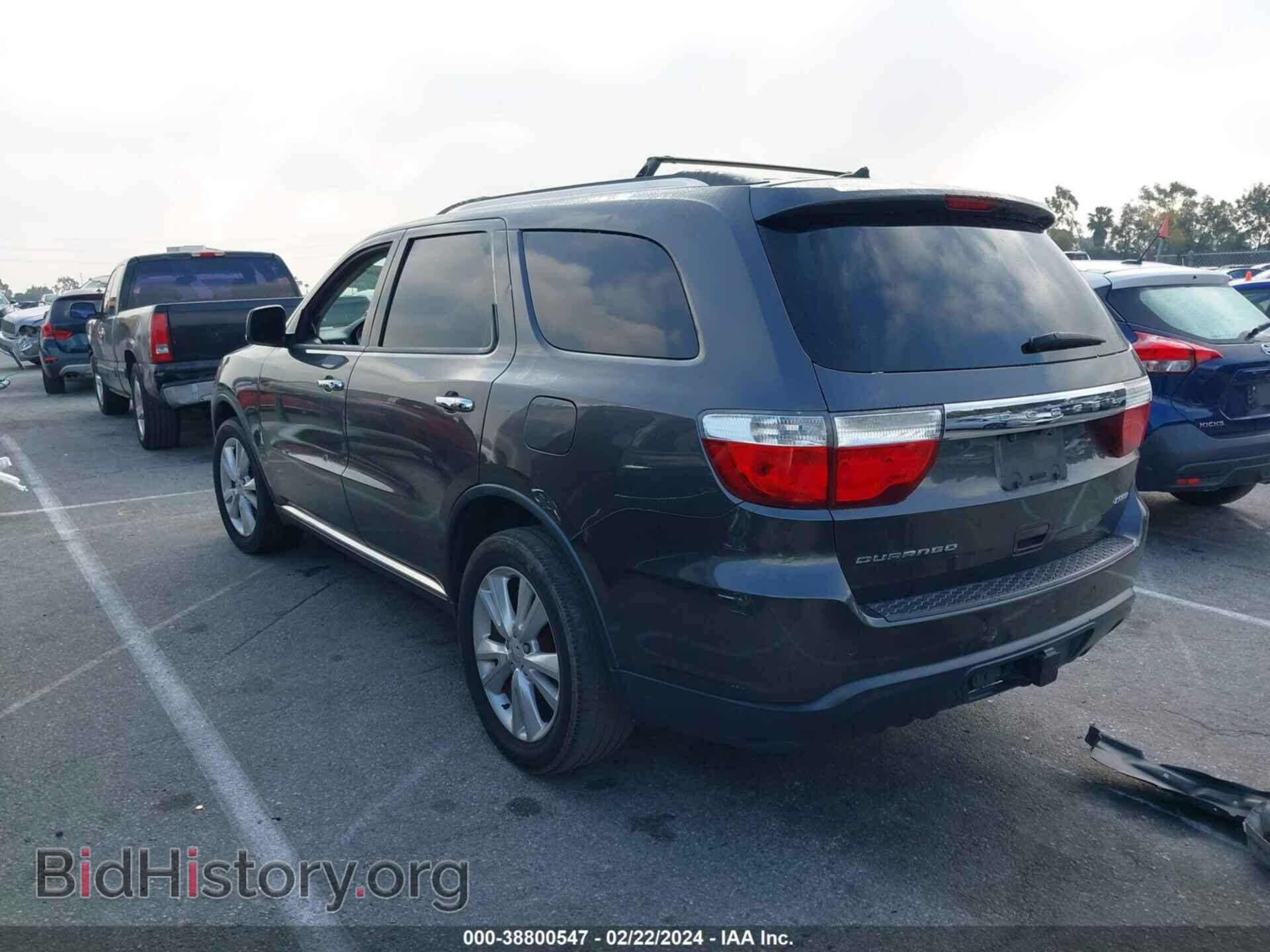 2013 DODGE DURANGO - VIN: 1C4RDHDGXDC693388 - Фото 3