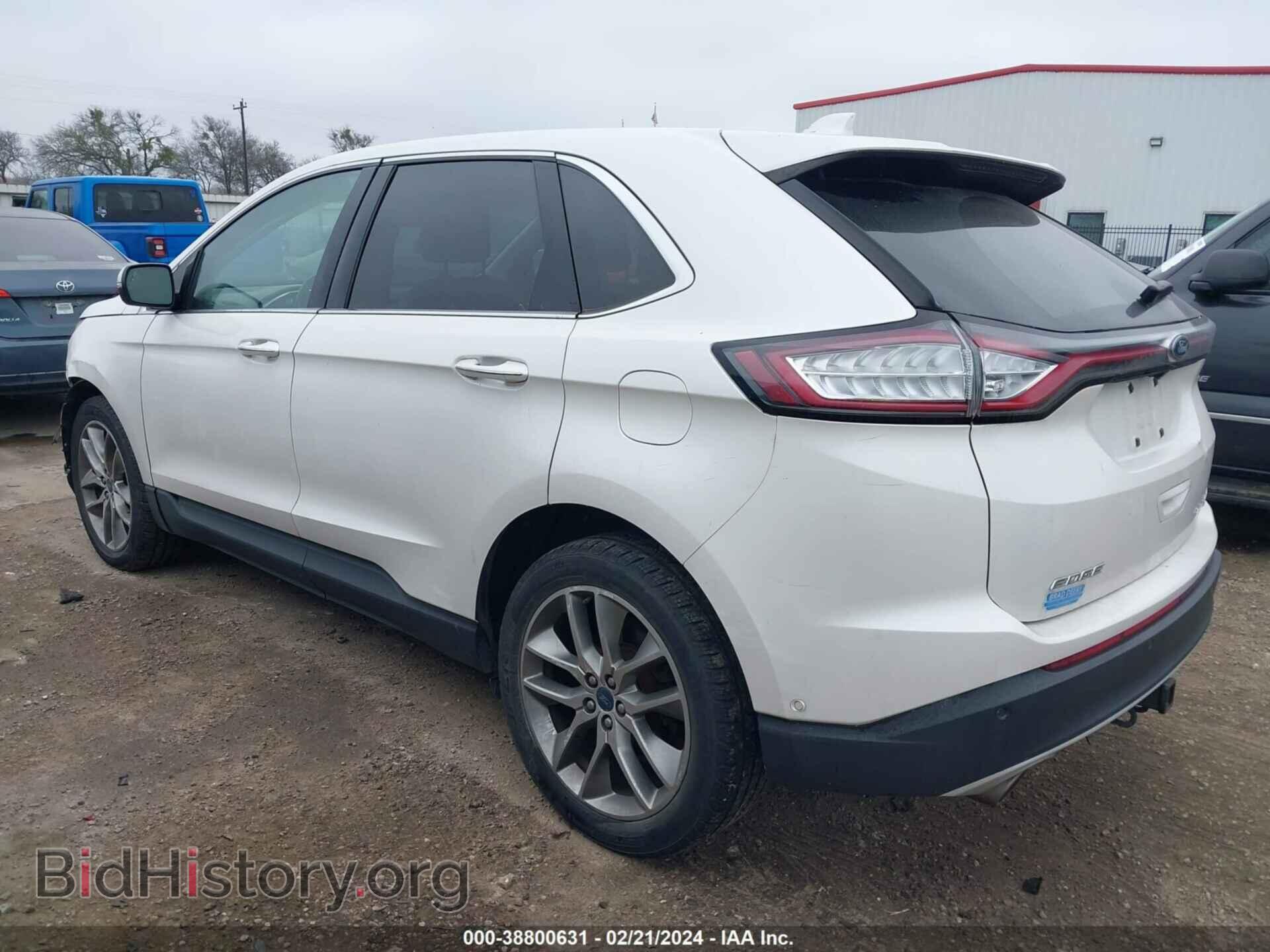 2015 FORD EDGE - VIN: 2FMPK4K82FBB82497 - Фото 3