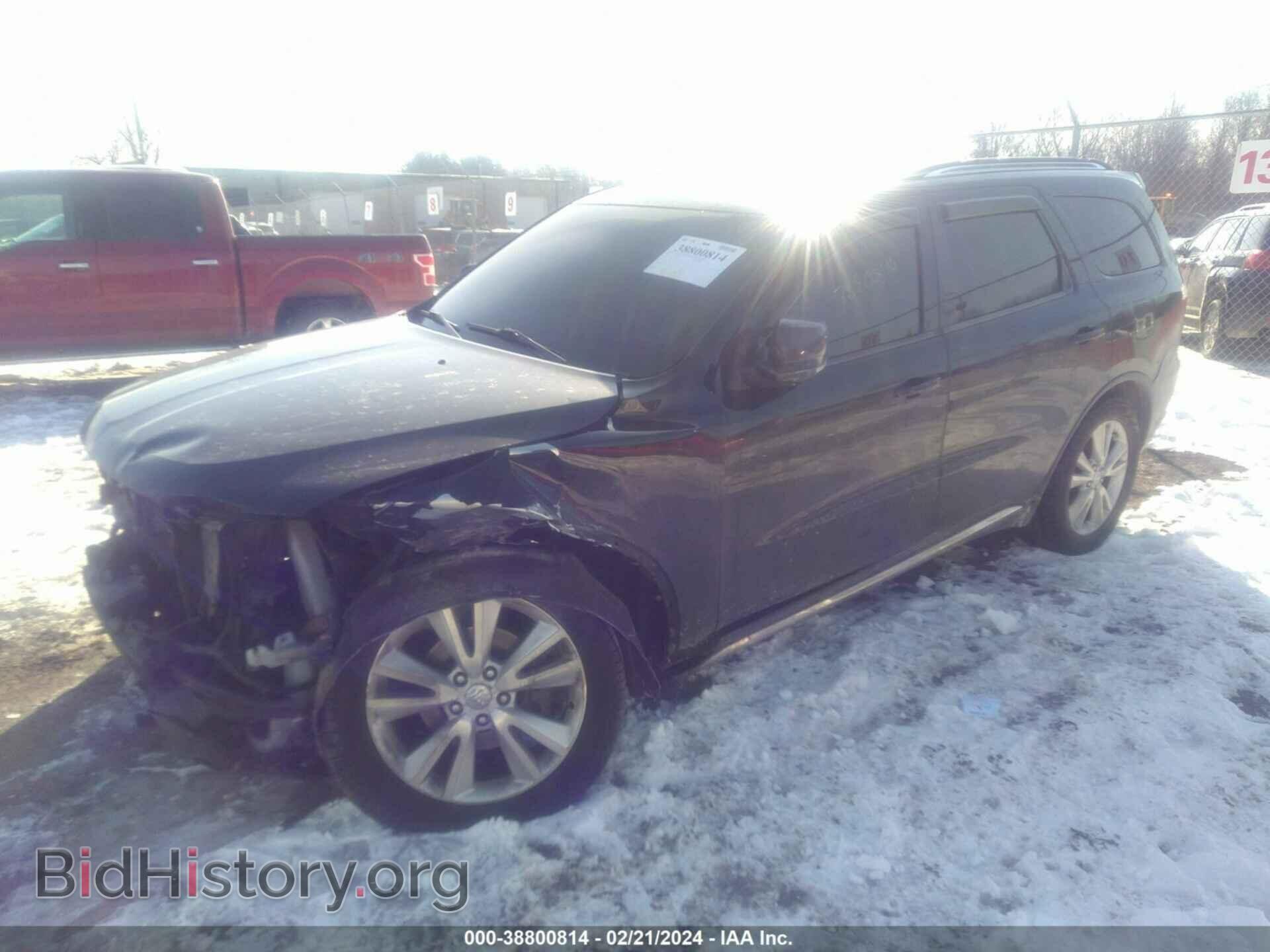 2012 DODGE DURANGO - VIN: 1C4RDJDG1CC337272 - Фото 2
