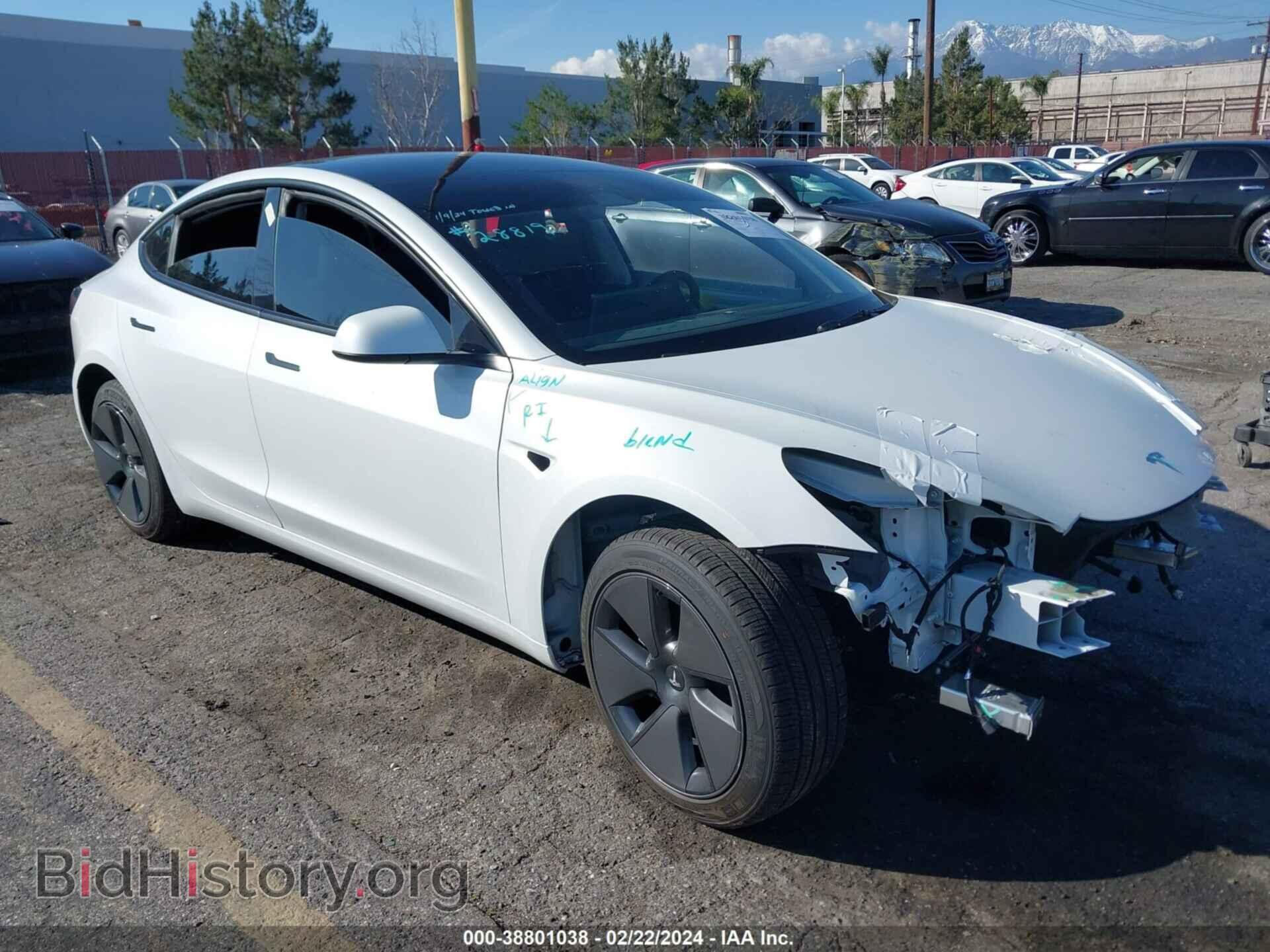 Photo 5YJ3E1EA4PF543496 - TESLA MODEL 3 2023