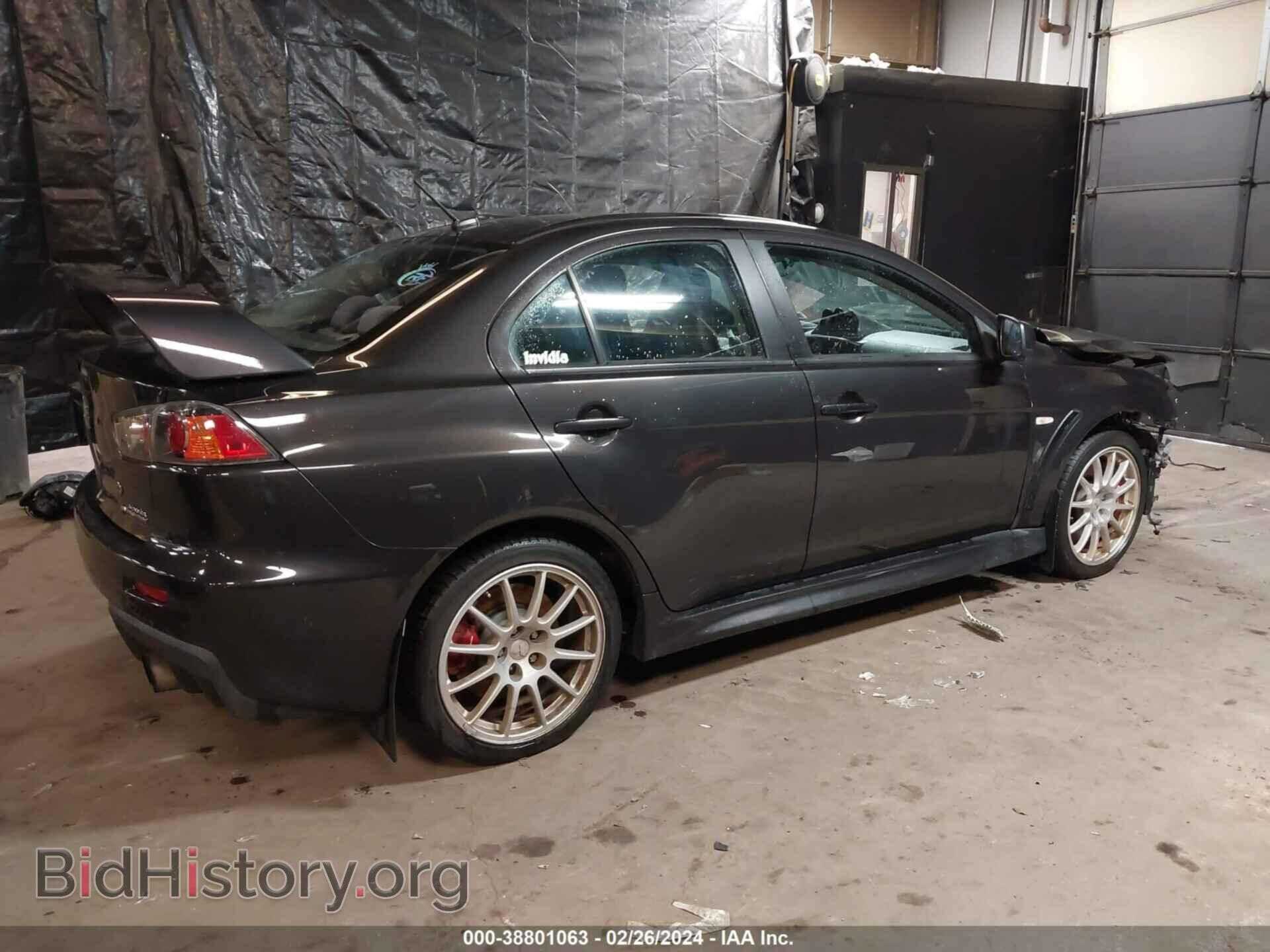2014 MITSUBISHI LANCER EVOLUTION - VIN: JA32W8FV2EU014117 - Фото 4