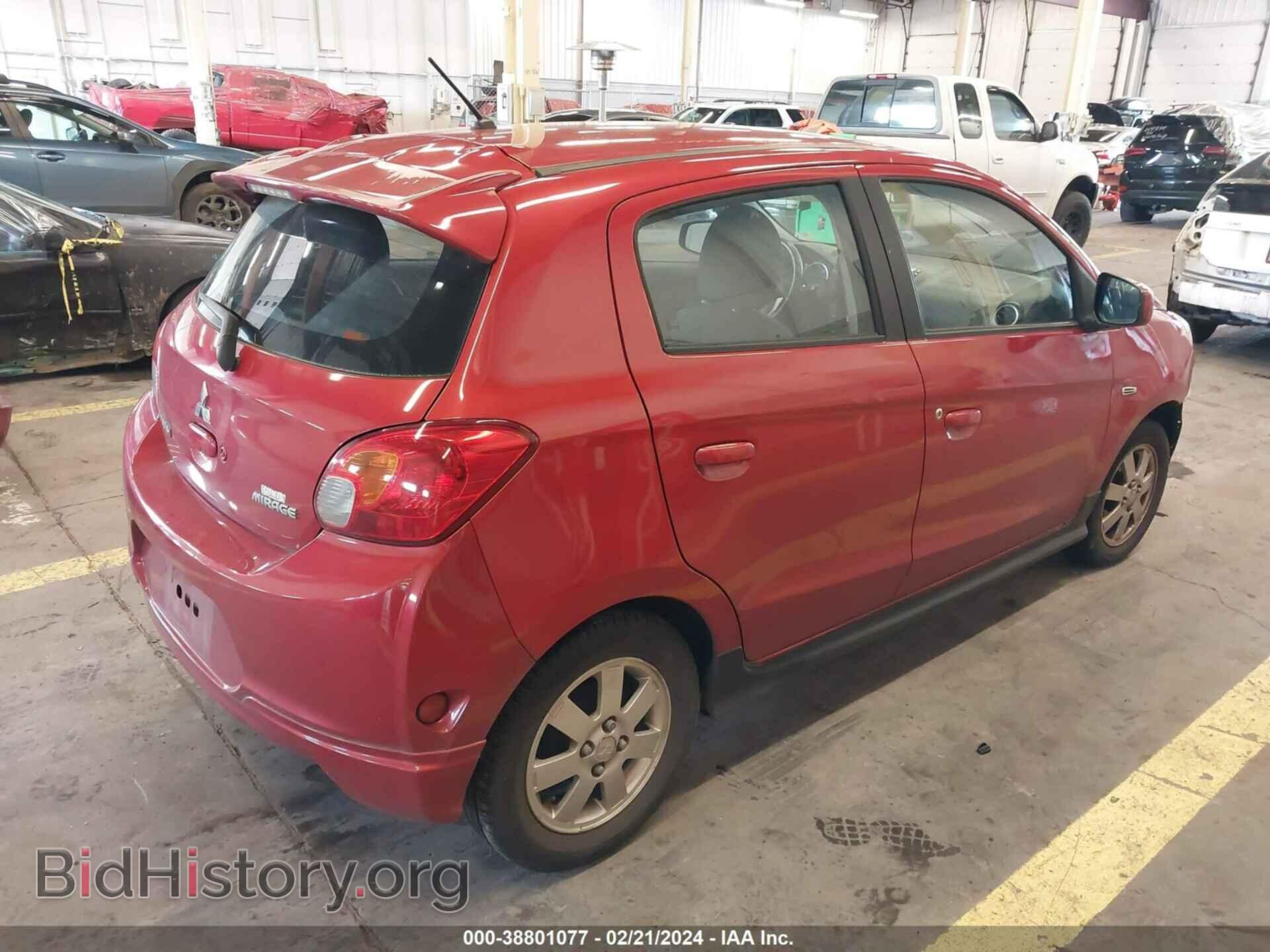 2015 MITSUBISHI MIRAGE - VIN: ML32A4HJ4FH055171 - Фото 4